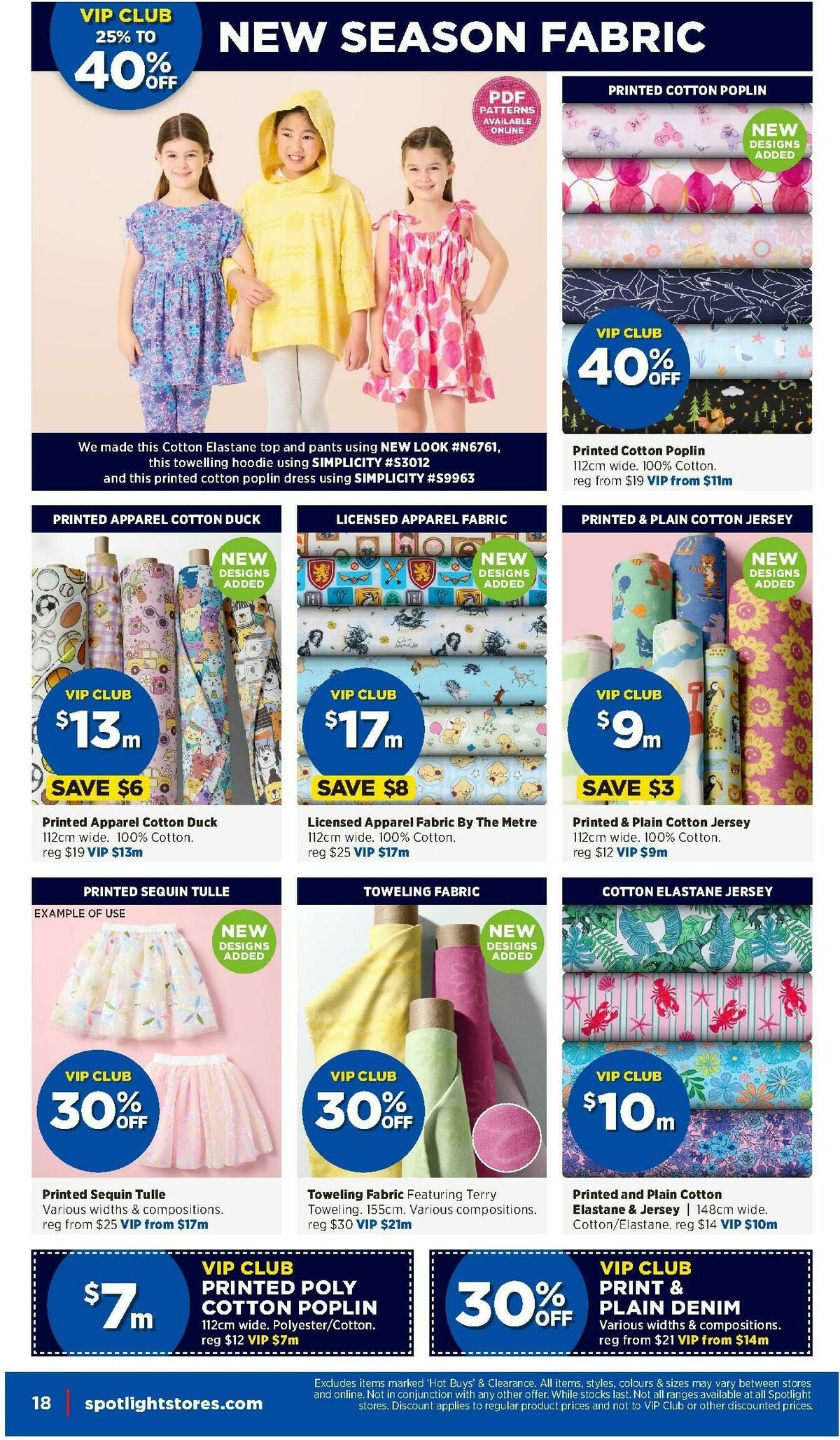 Spotlight Catalogues from 15 October