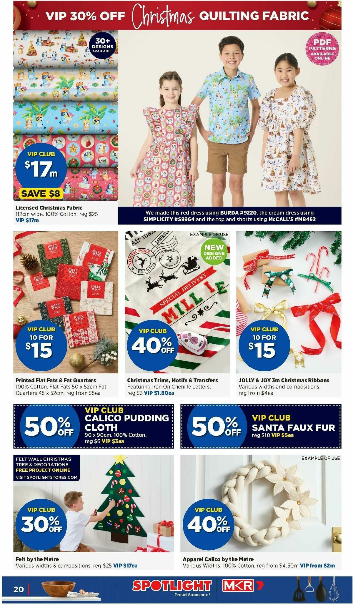 Spotlight Catalogues from 15 October