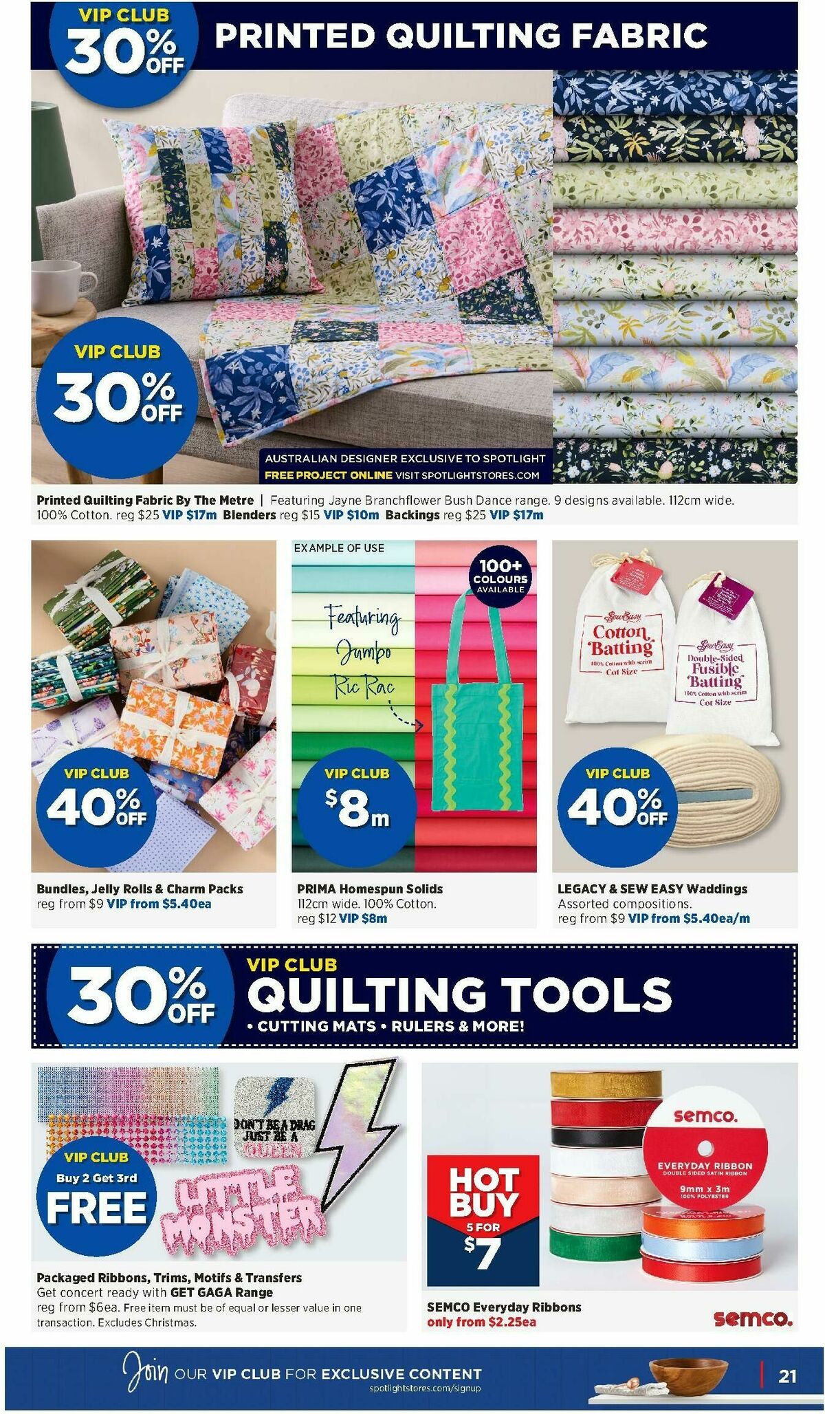 Spotlight Catalogues from 15 October