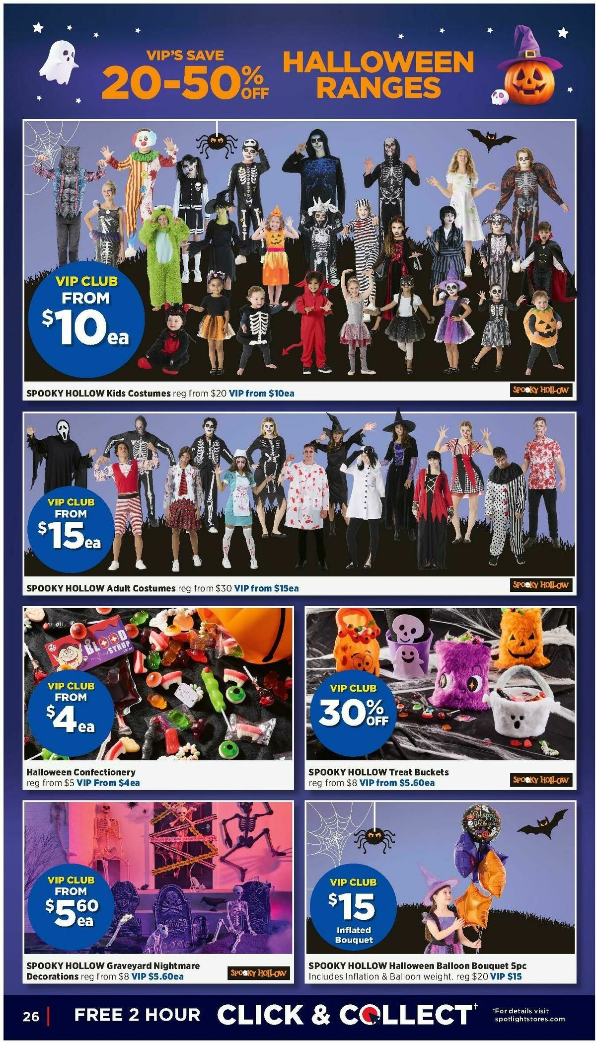 Spotlight Catalogues from 15 October