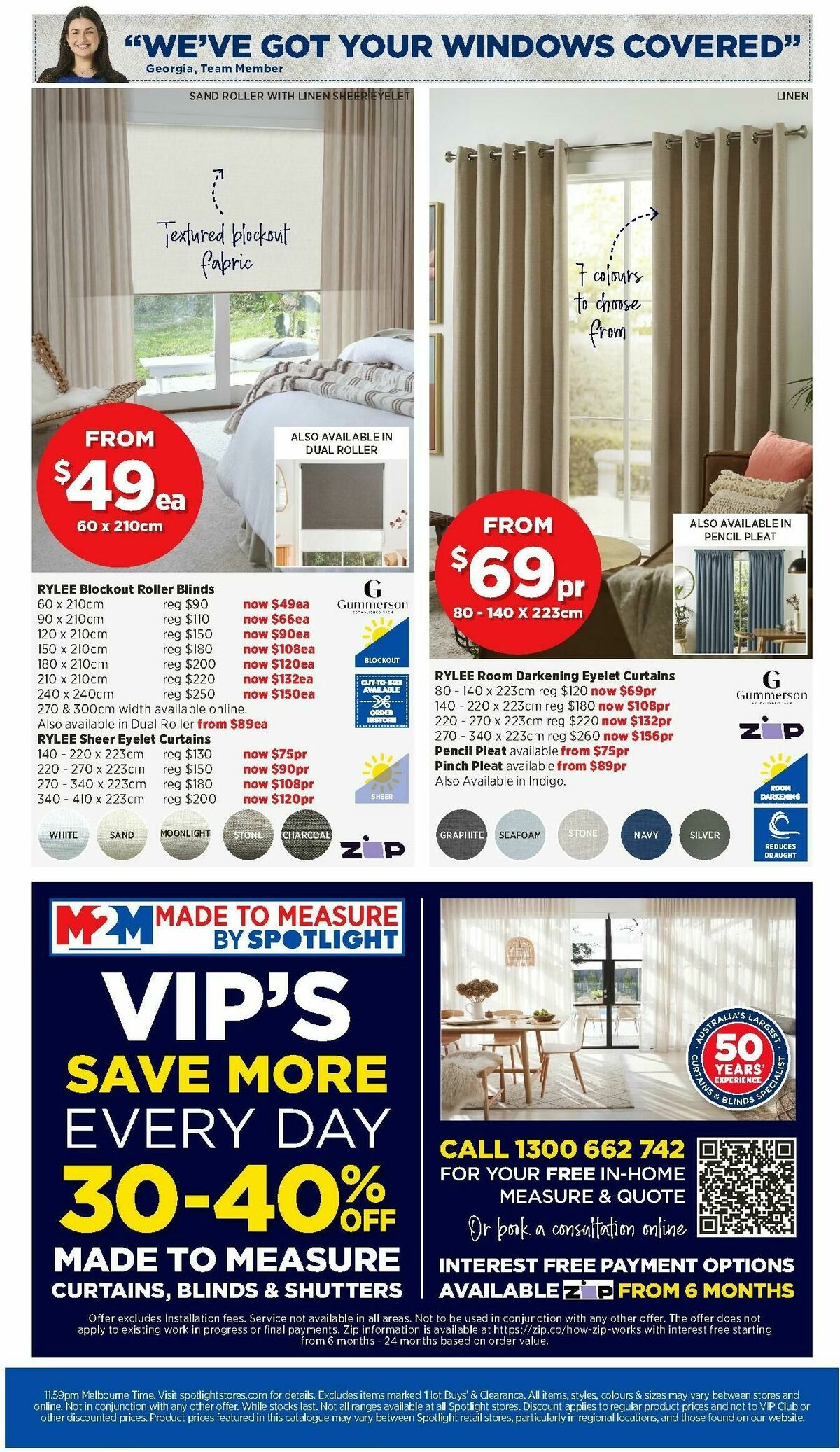 Spotlight Catalogues from 15 October