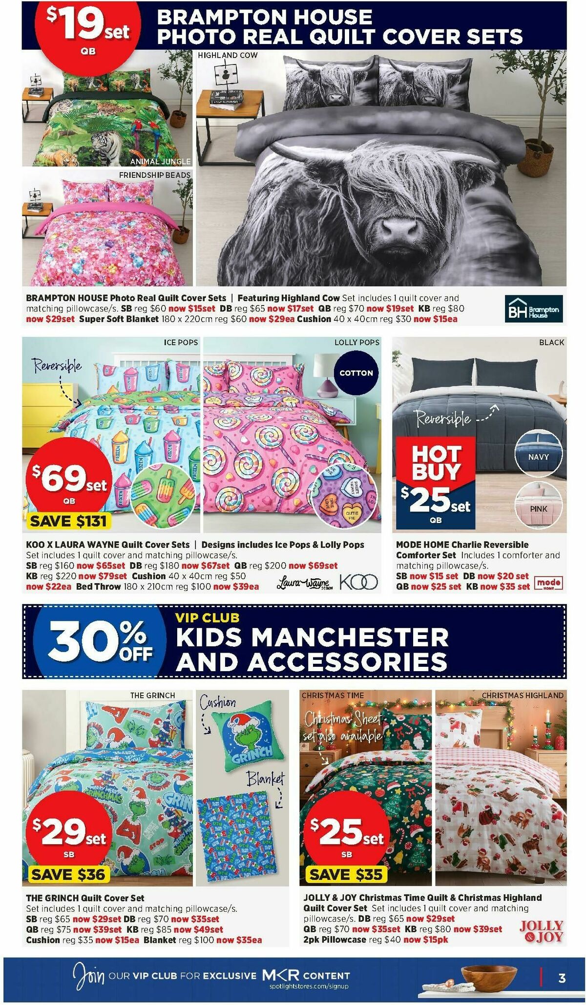 Spotlight Catalogues from 15 October