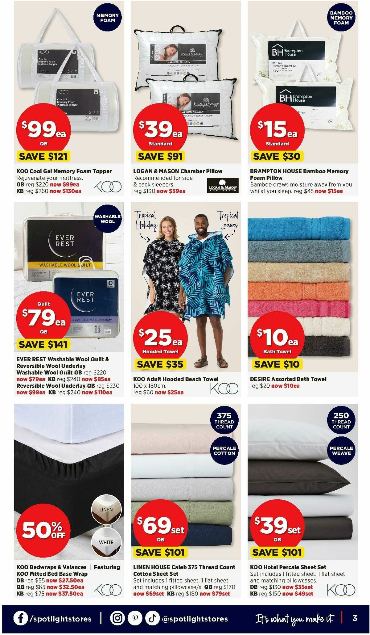 Spotlight Catalogues from 28 October