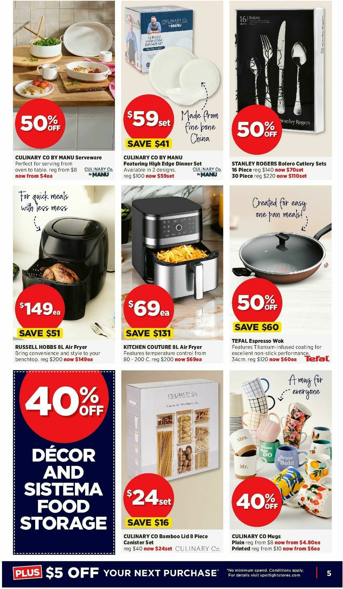 Spotlight Catalogues from 28 October