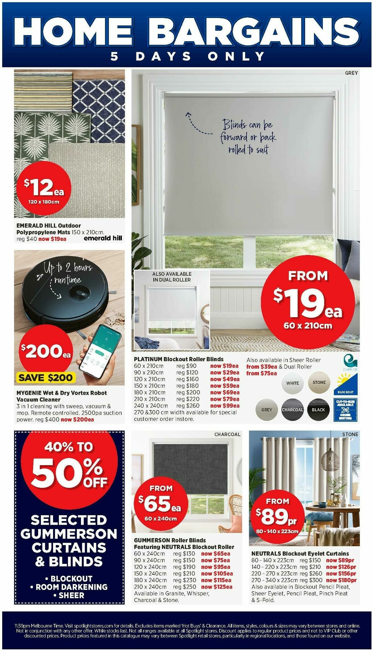 Spotlight Catalogues from 28 October