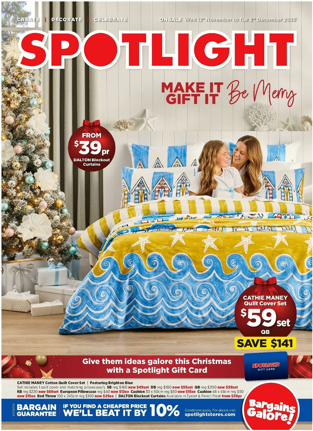 Spotlight Catalogues from 12 November