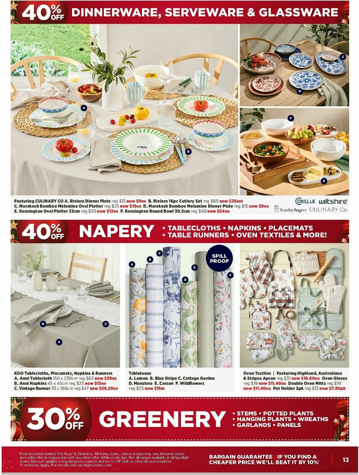 Spotlight Catalogues from 12 November