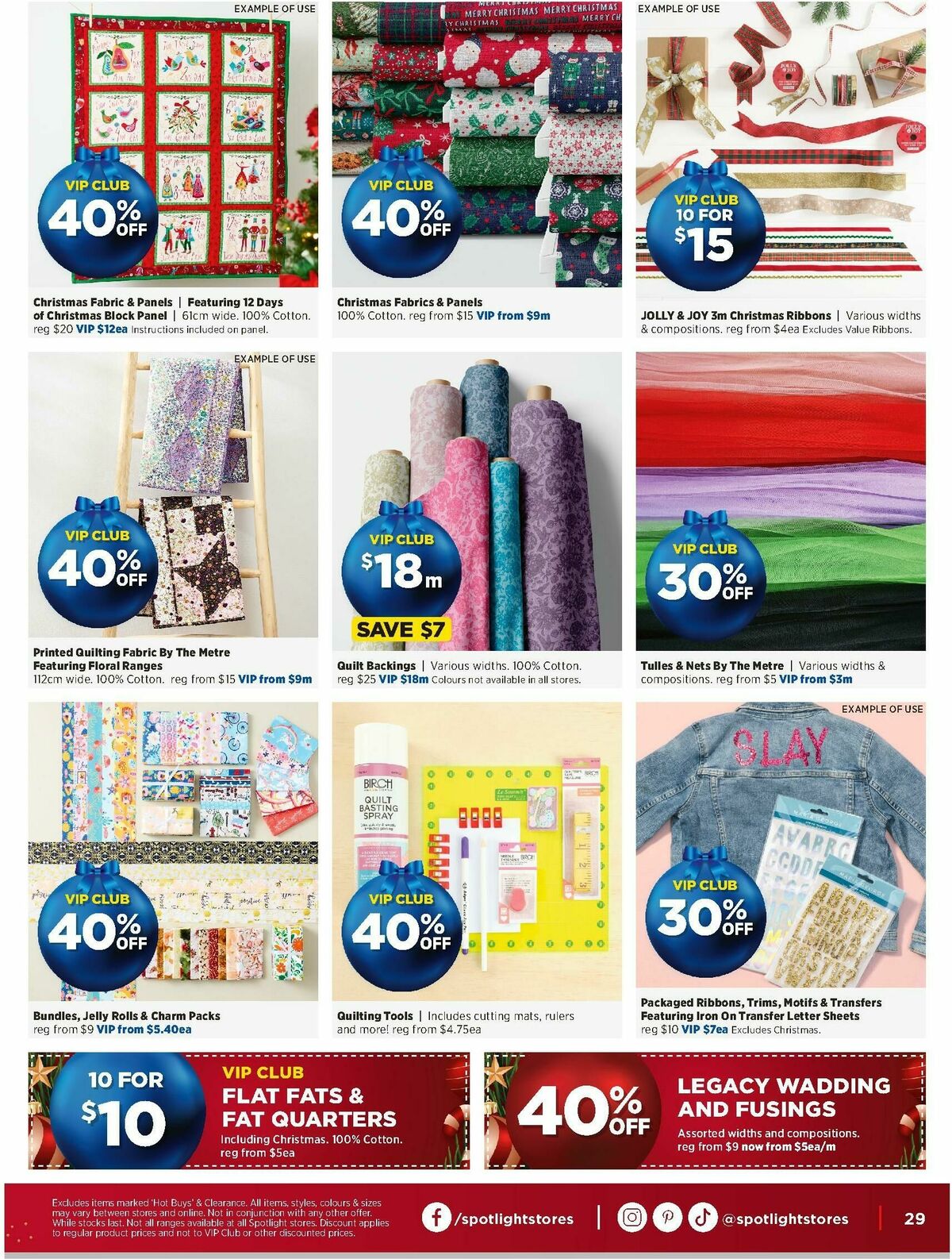 Spotlight Catalogues from 12 November