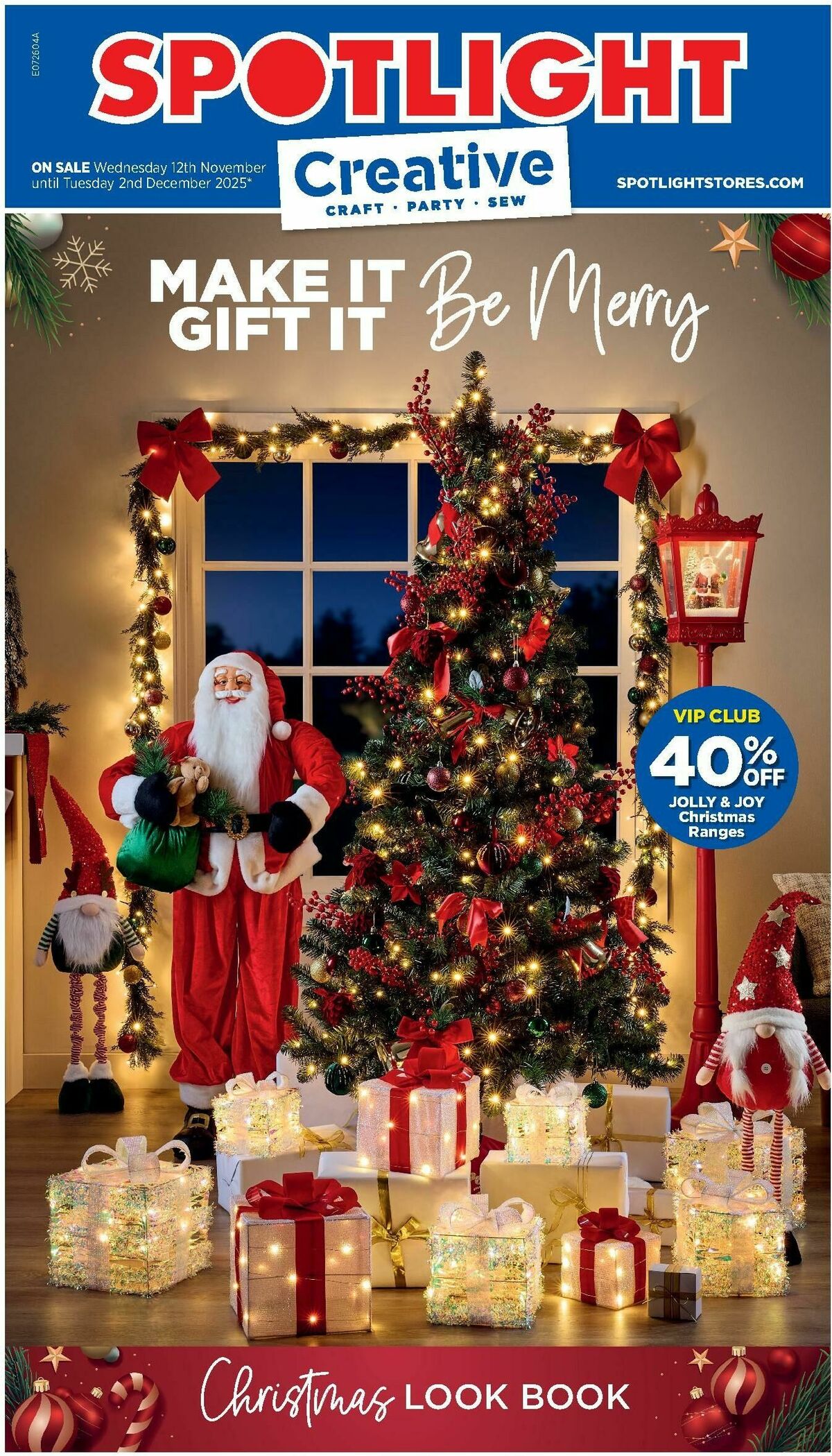 Spotlight Christmas Lookbook Catalogues from 12 November