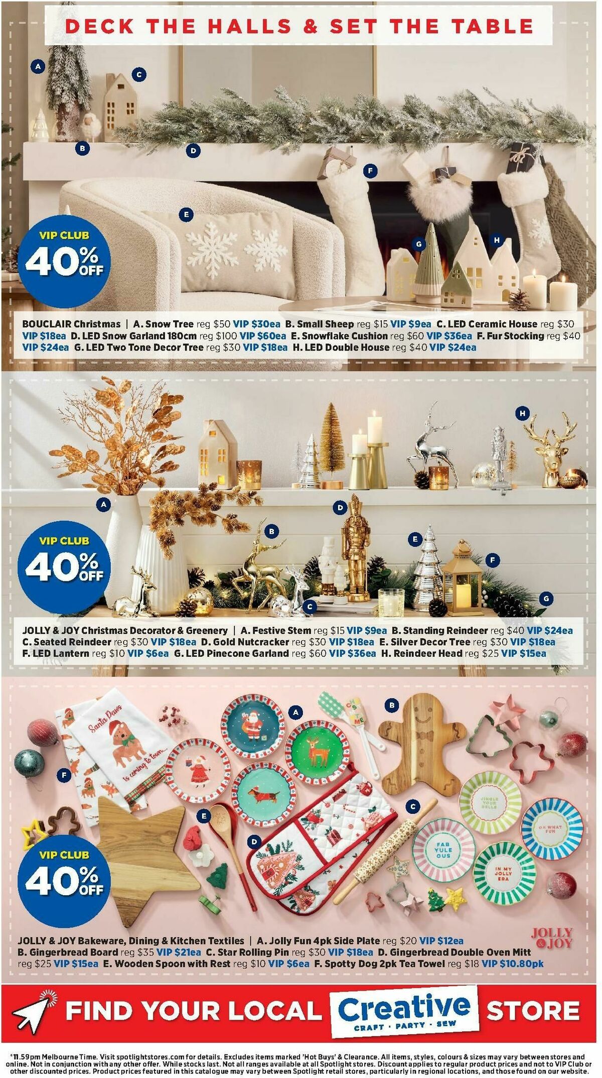 Spotlight Christmas Lookbook Catalogues from 12 November