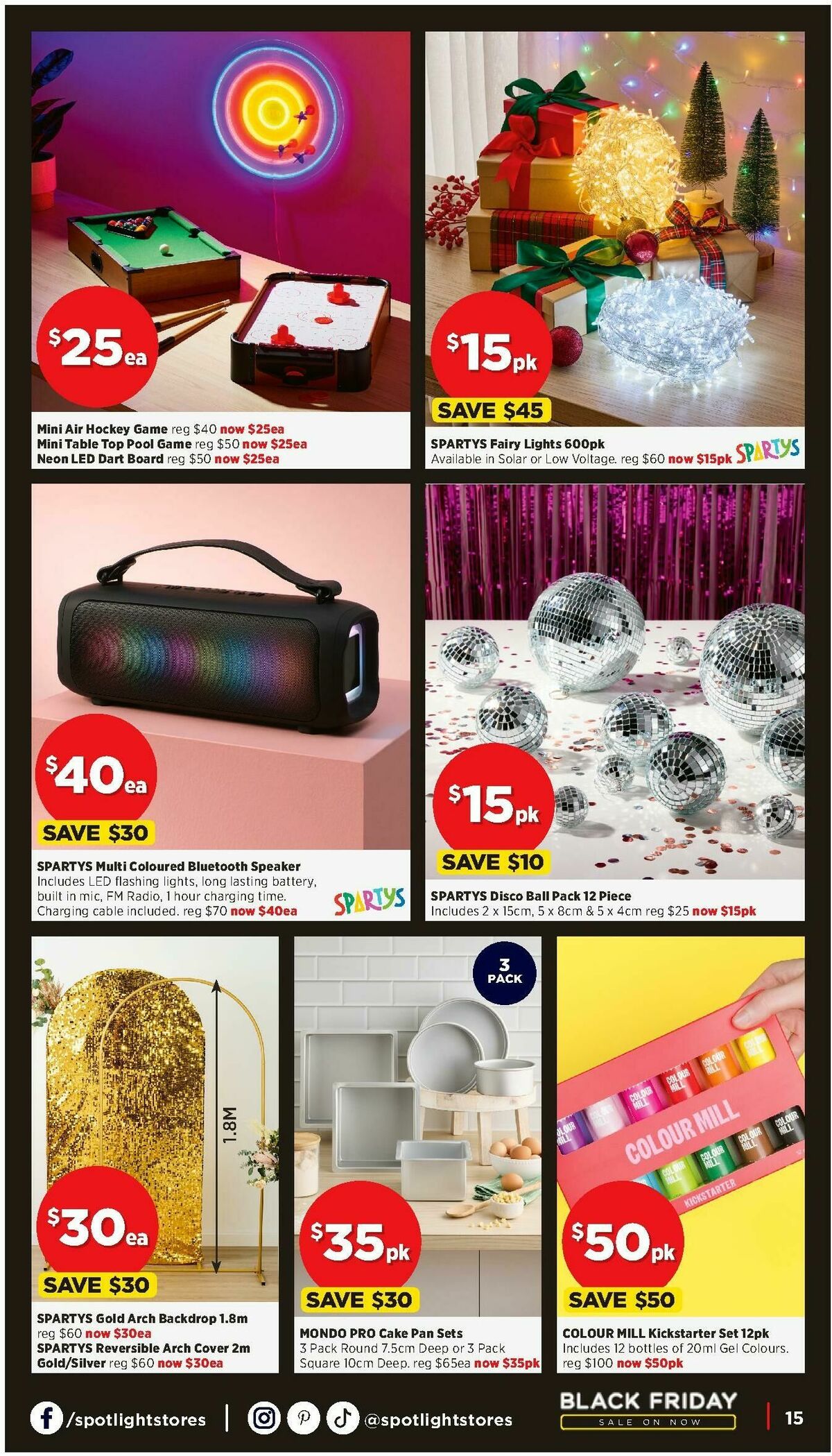 Spotlight Black Friday Catalogues from 24 November
