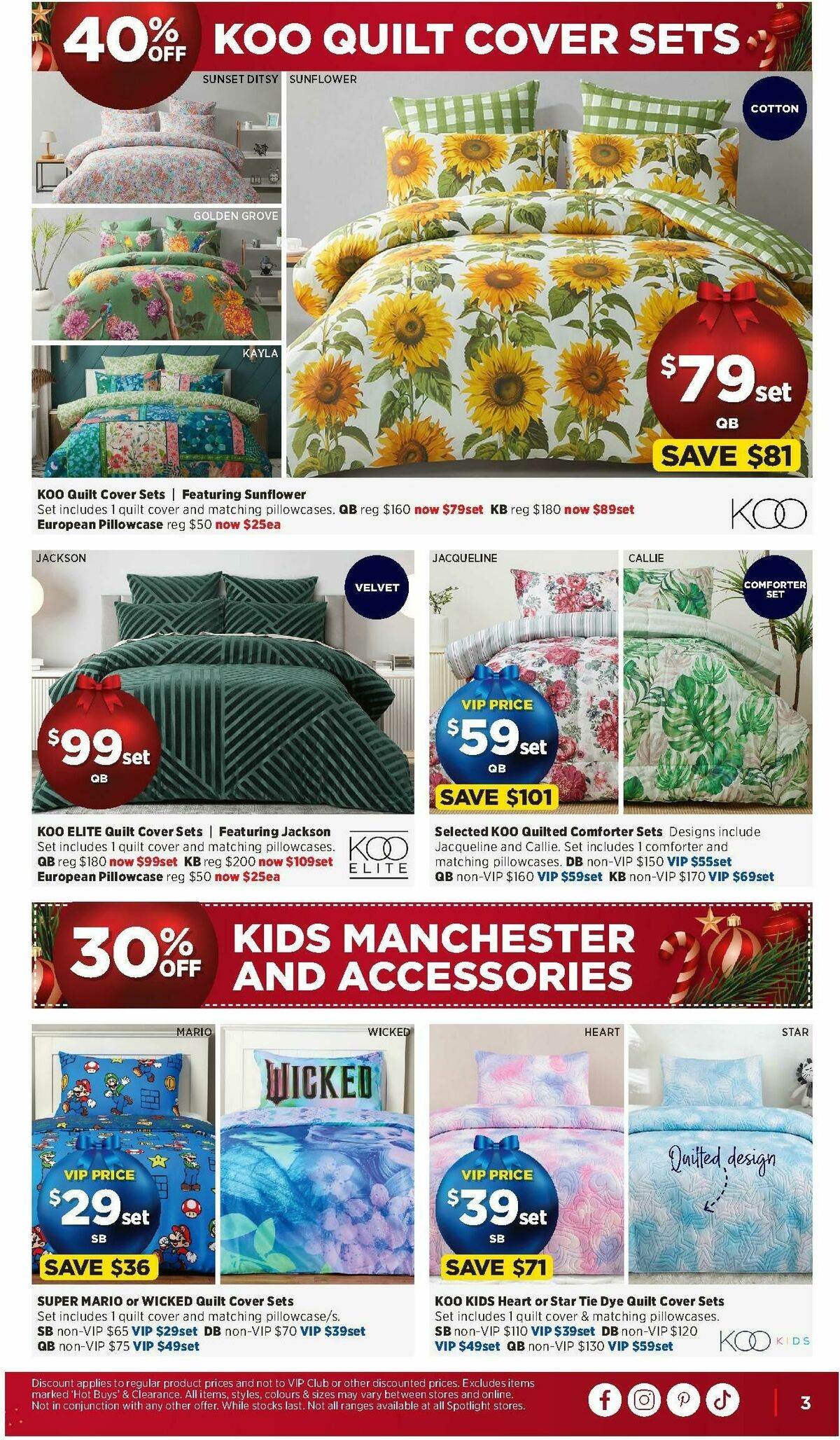 Spotlight Catalogues from 3 December