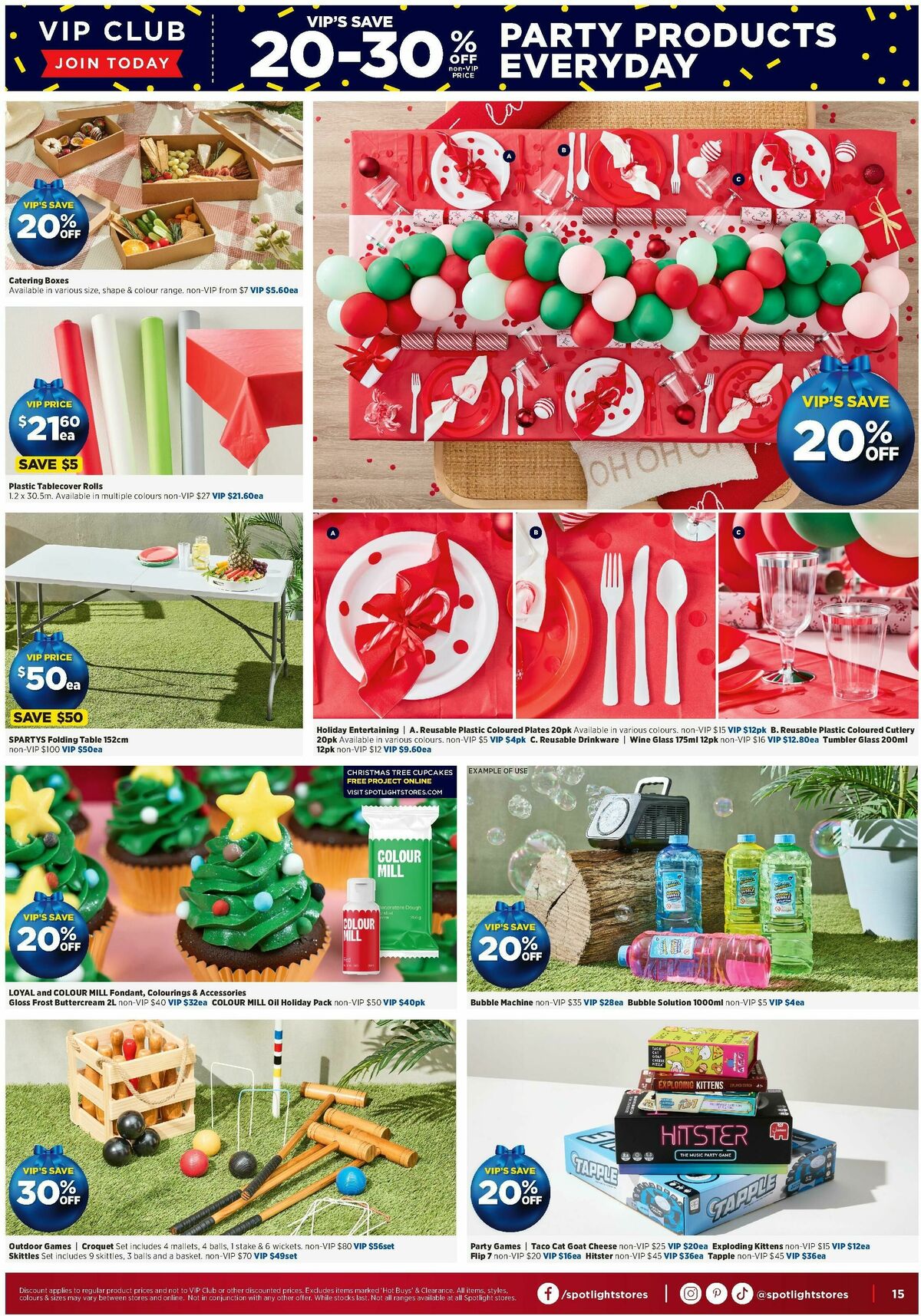 Spotlight Catalogues from 15 December