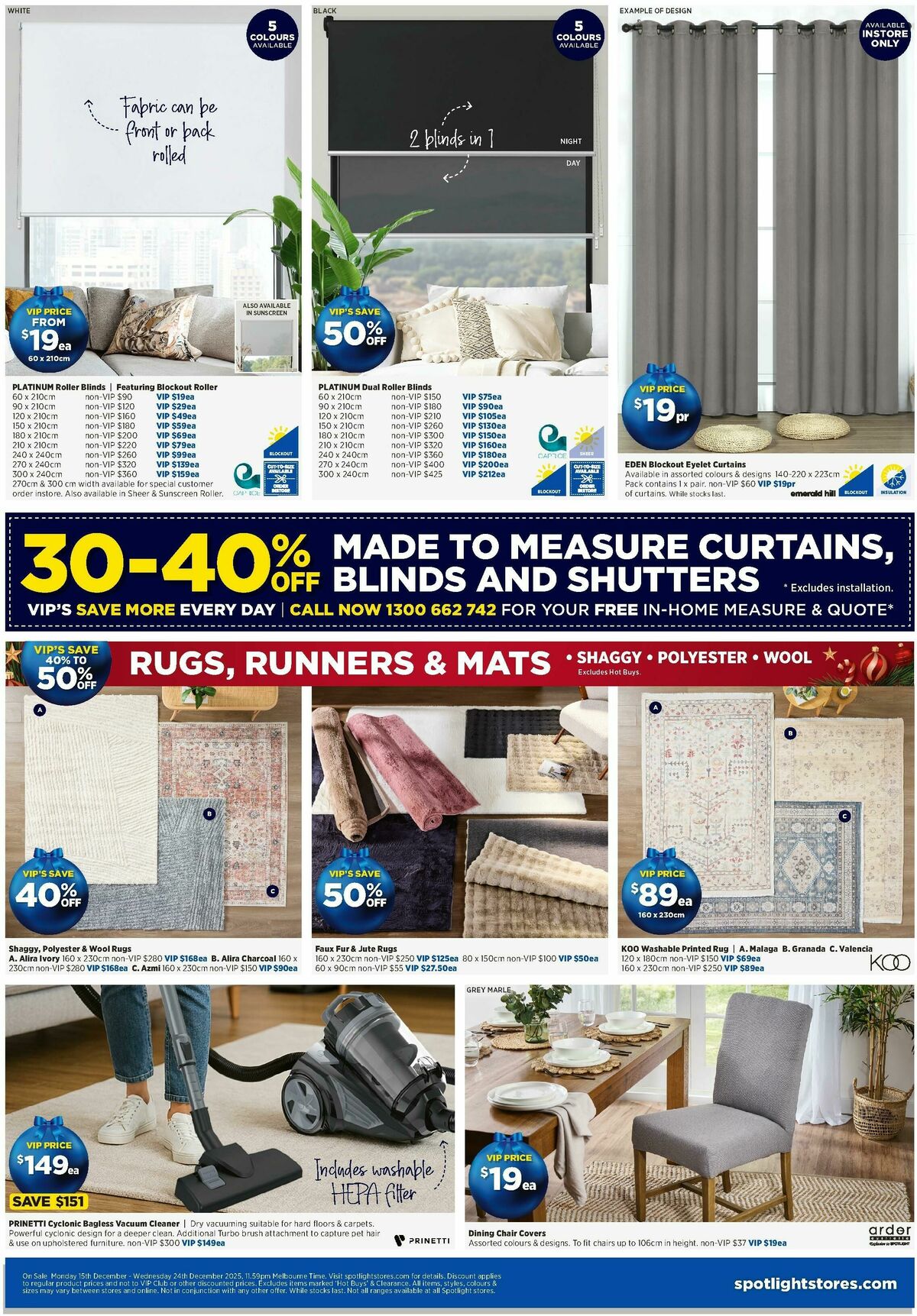 Spotlight Catalogues from 15 December