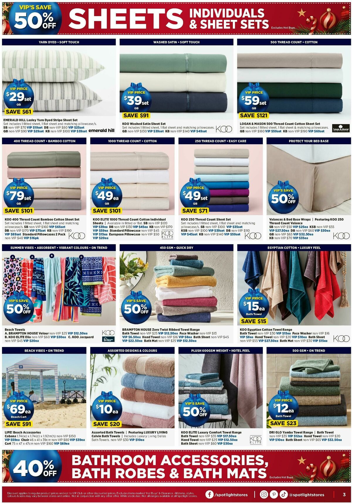 Spotlight Catalogues from 15 December