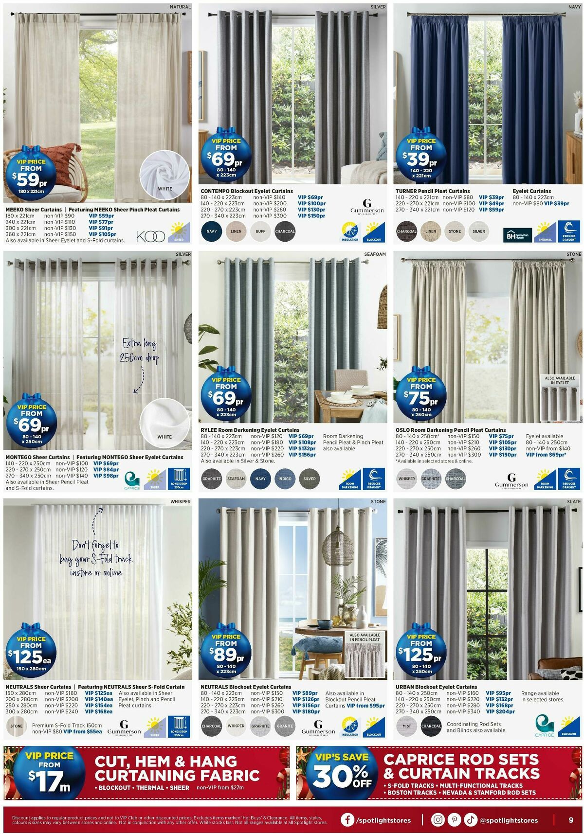 Spotlight Catalogues from 15 December