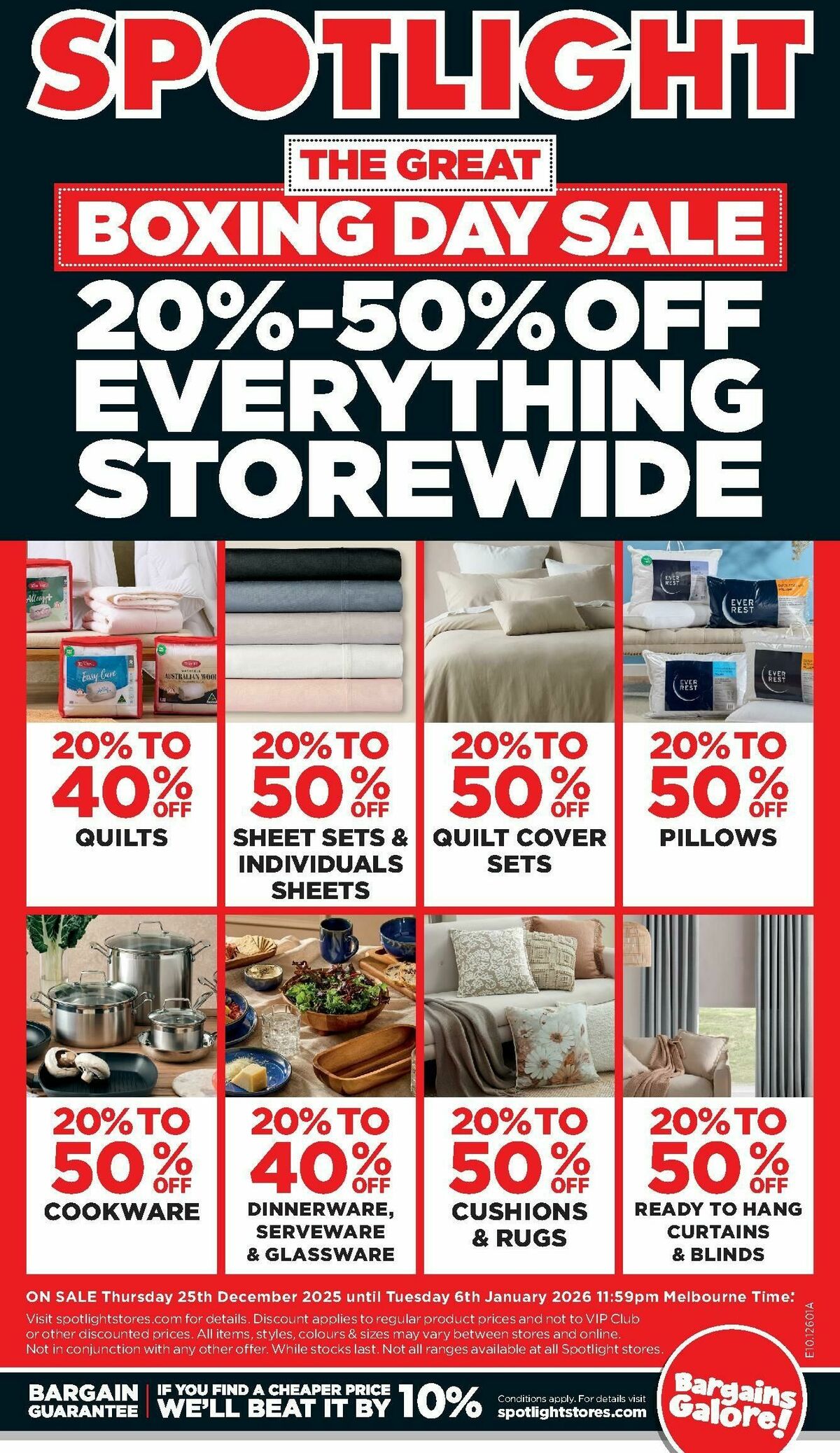 Spotlight Catalogues from 25 December