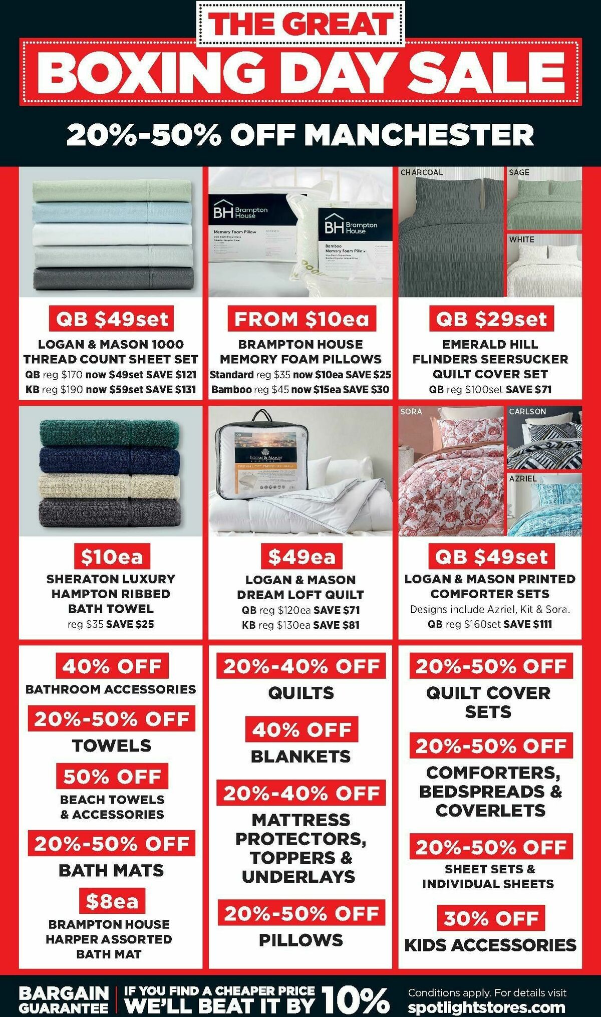 Spotlight Catalogues from 25 December