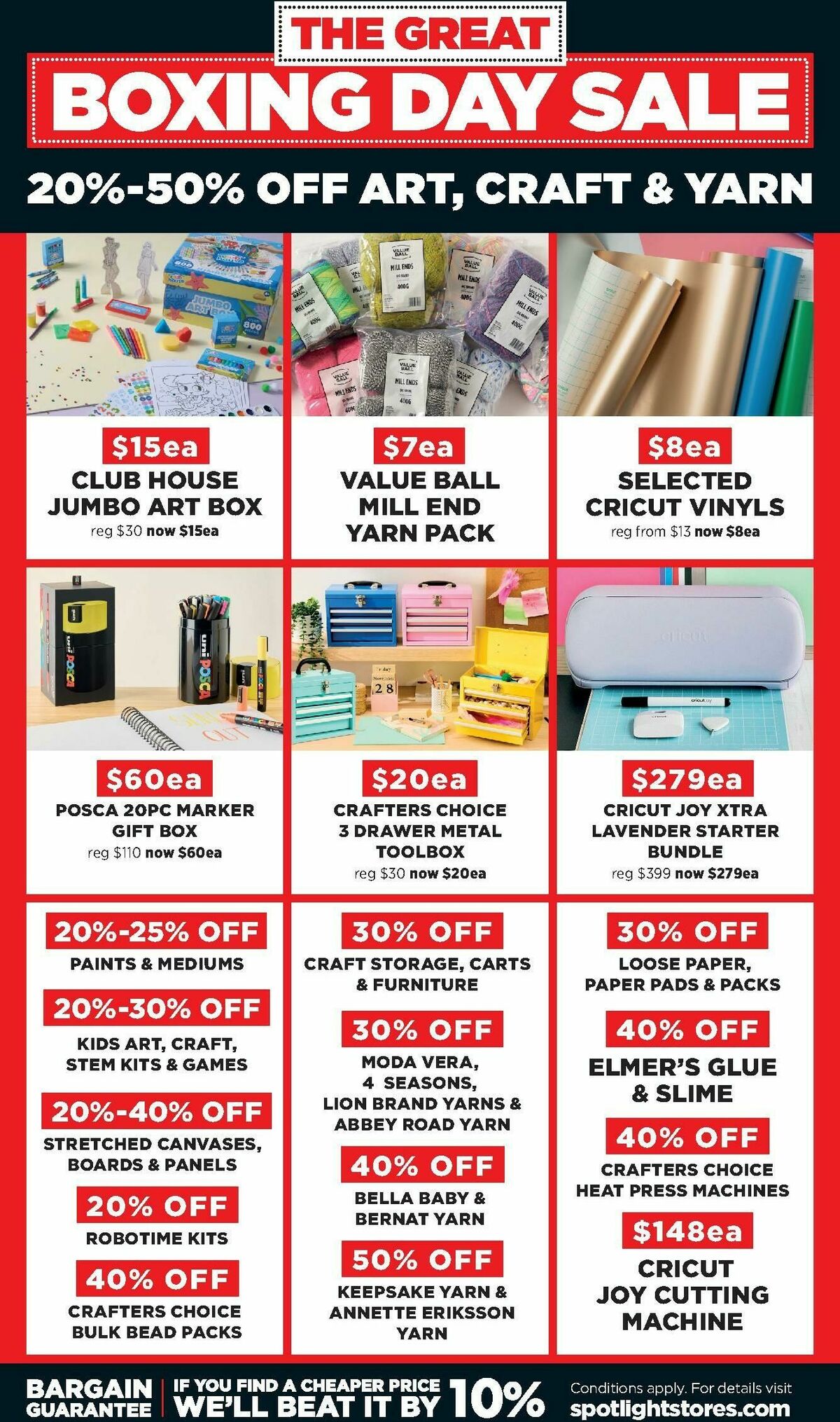 Spotlight Catalogues from 25 December