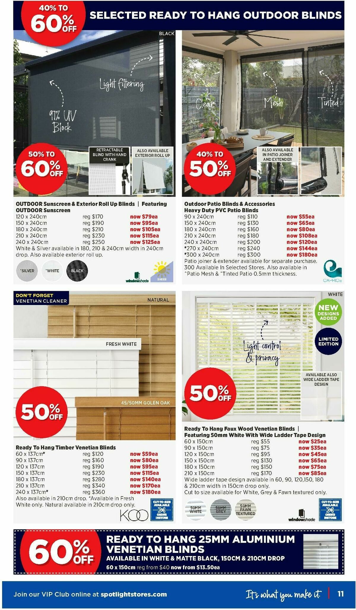 Spotlight Catalogues from 7 January