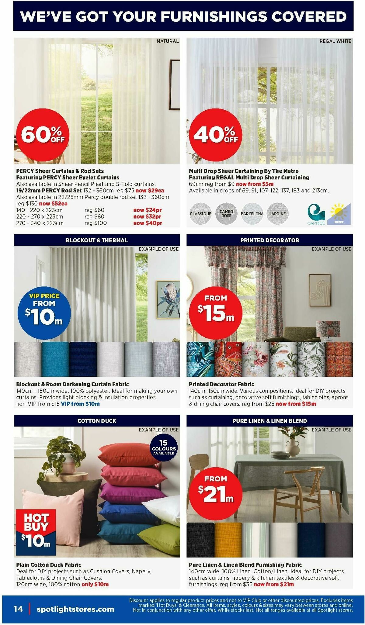 Spotlight Catalogues from 7 January