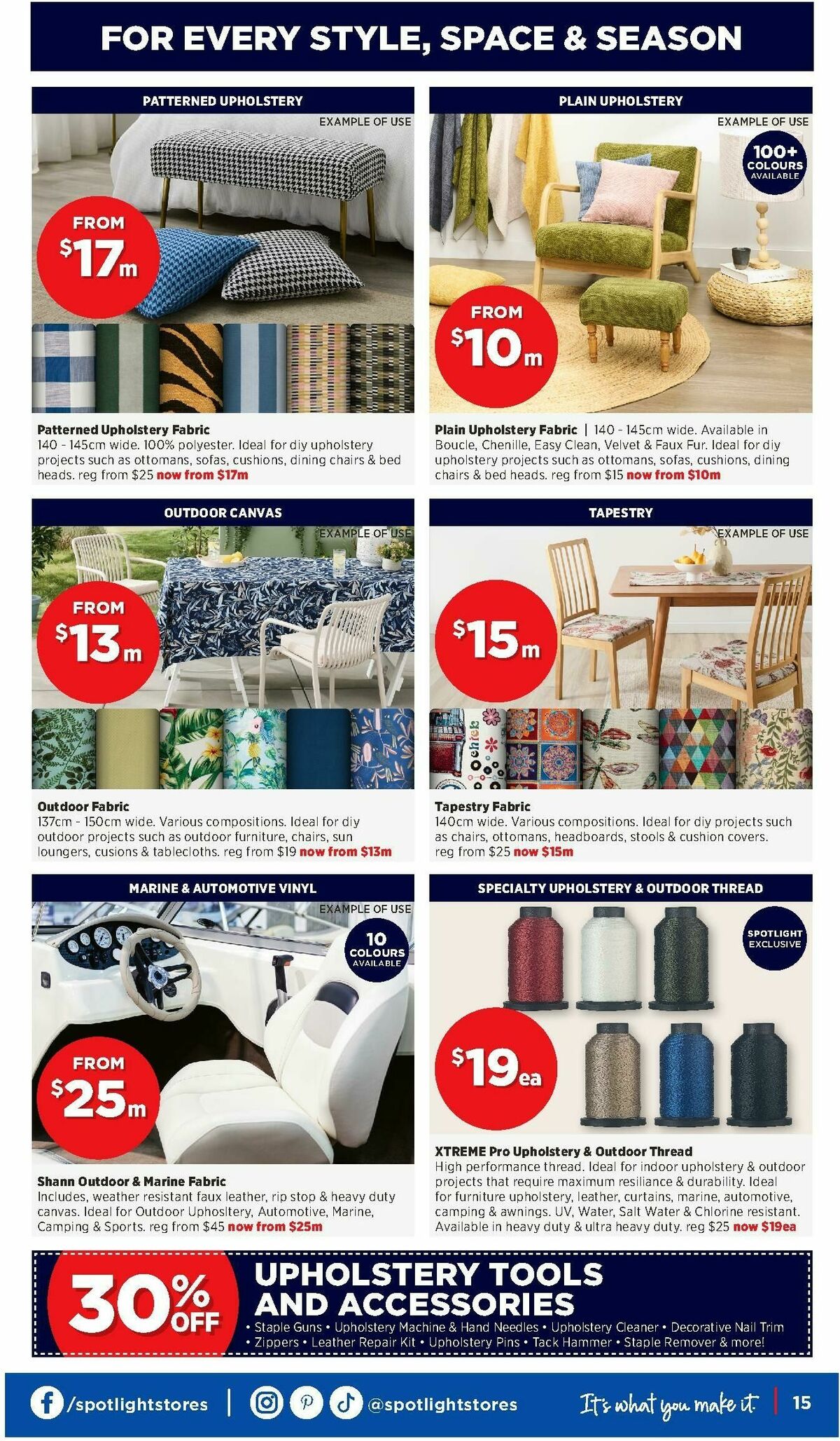 Spotlight Catalogues from 7 January