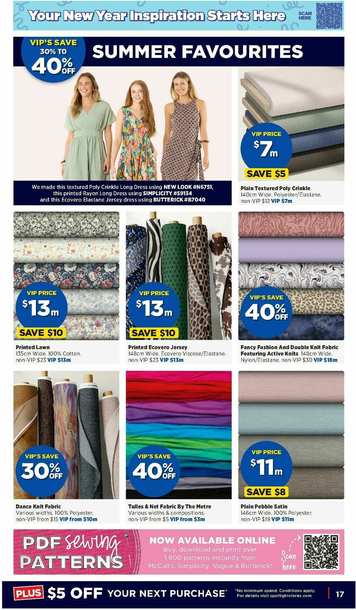 Spotlight Catalogues from 7 January