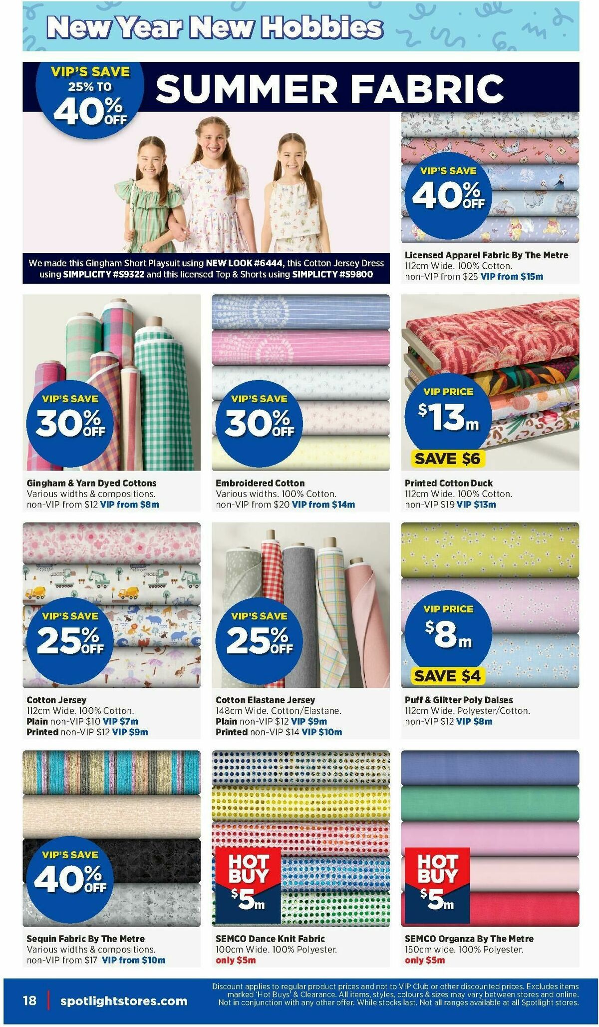 Spotlight Catalogues from 7 January