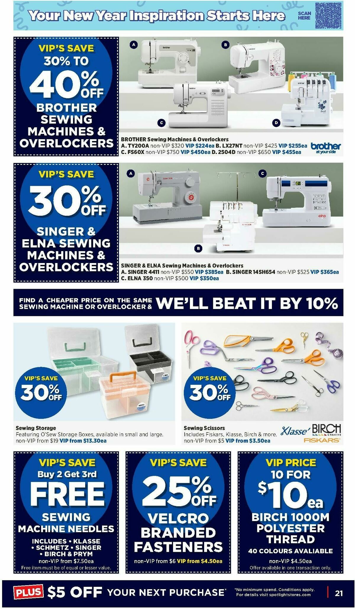 Spotlight Catalogues from 7 January