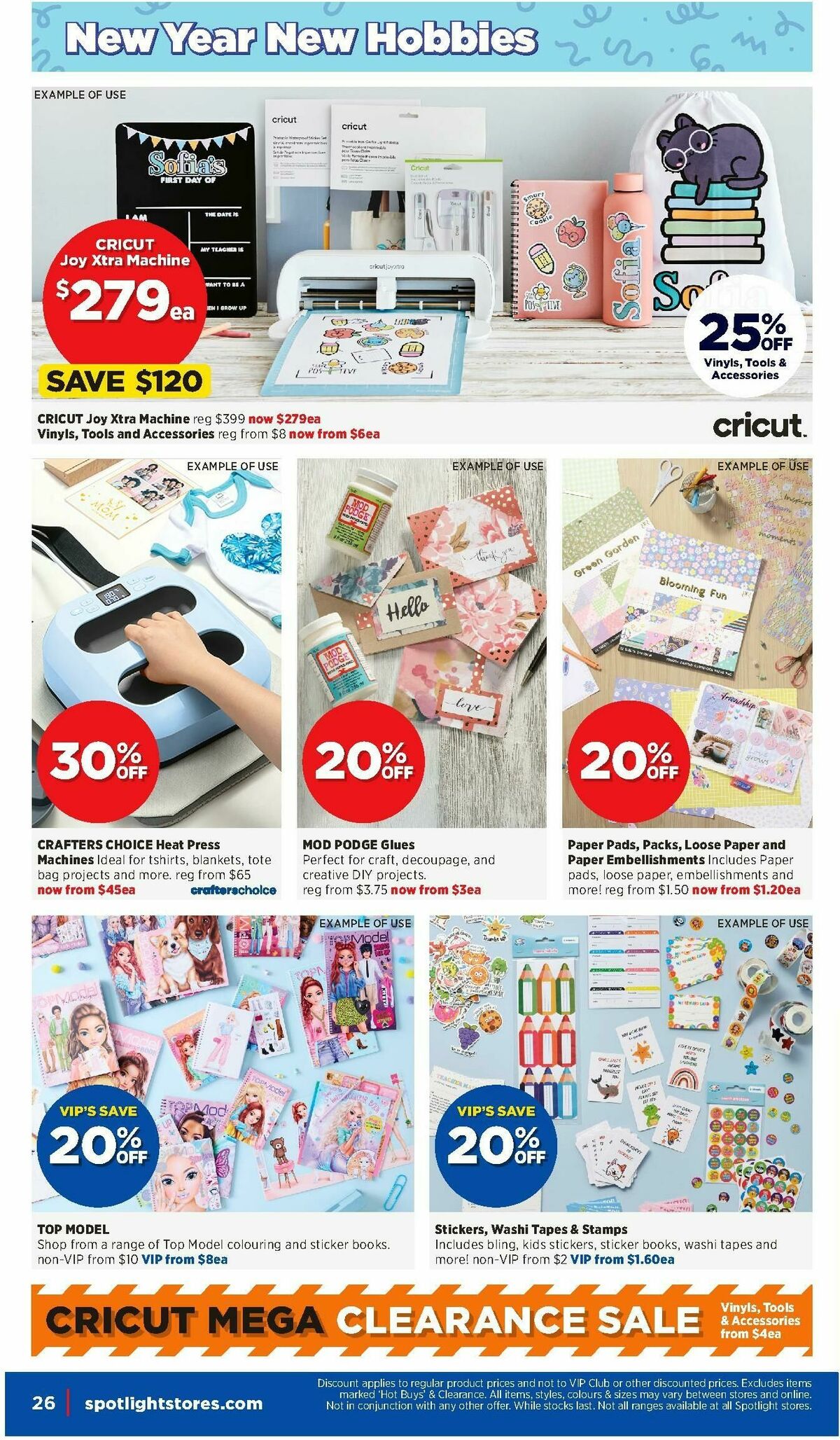 Spotlight Catalogues from 7 January