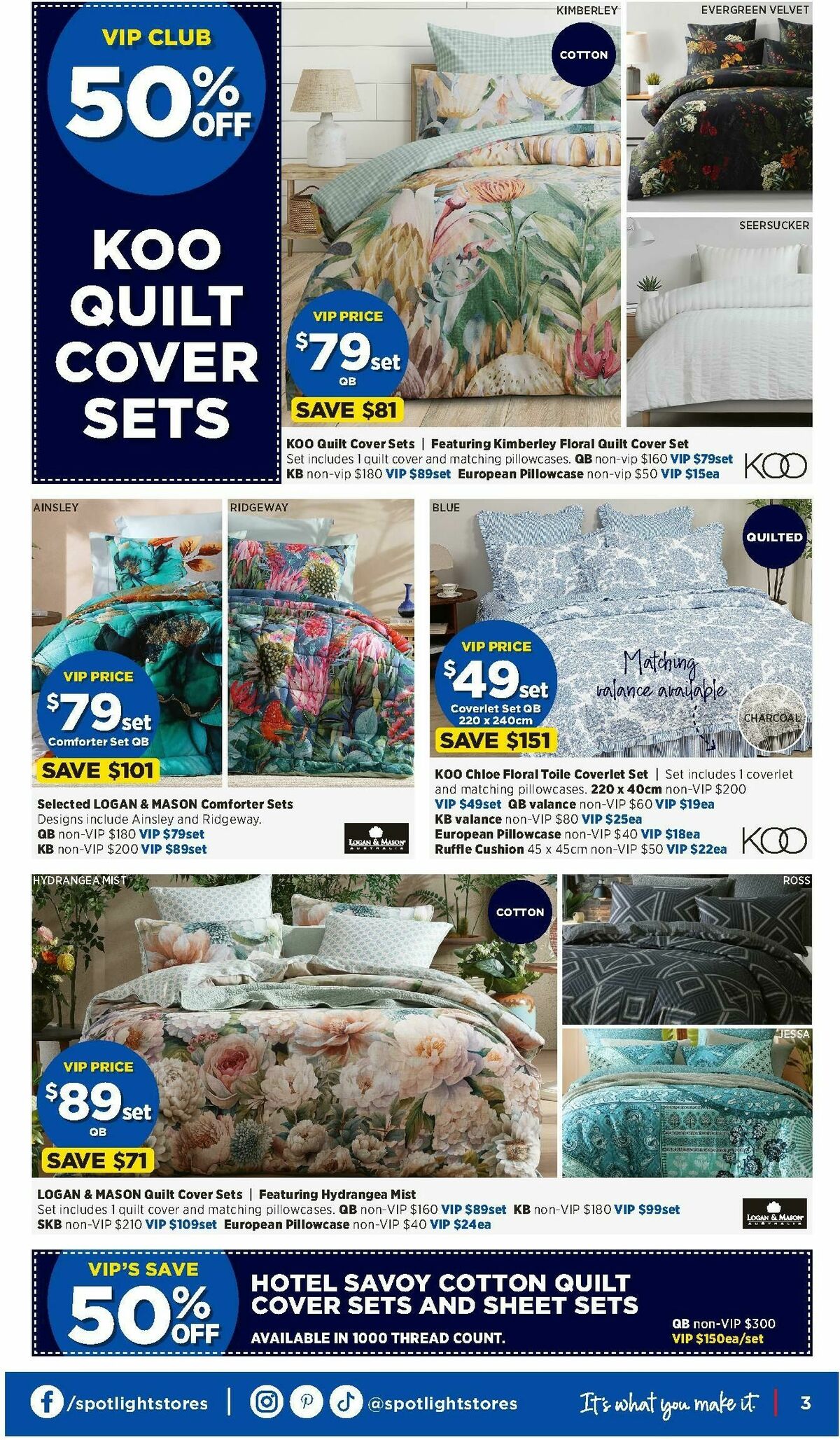 Spotlight Catalogues from 7 January