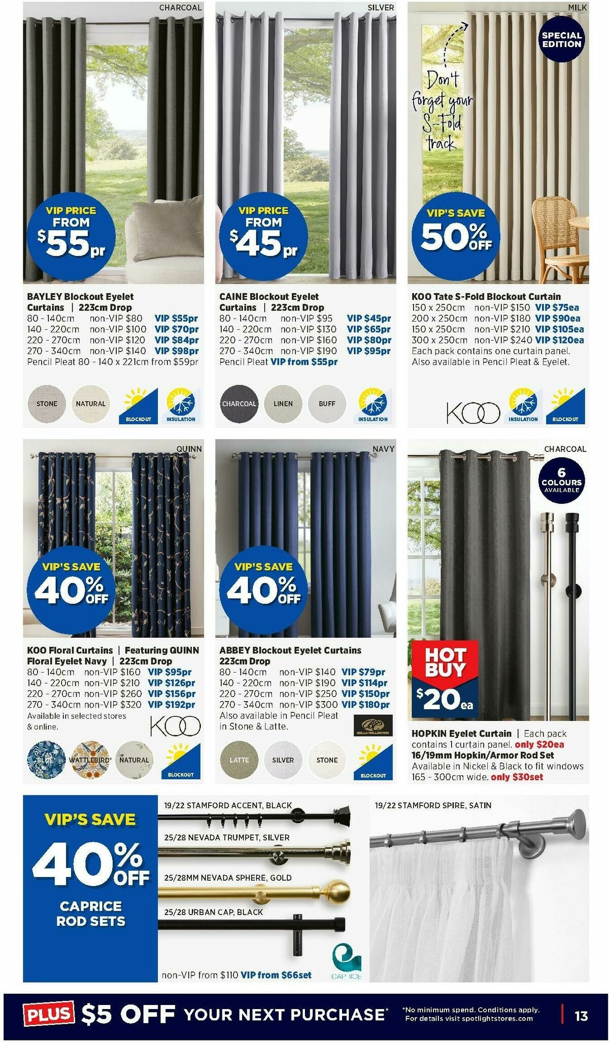 Spotlight Catalogues from 21 January