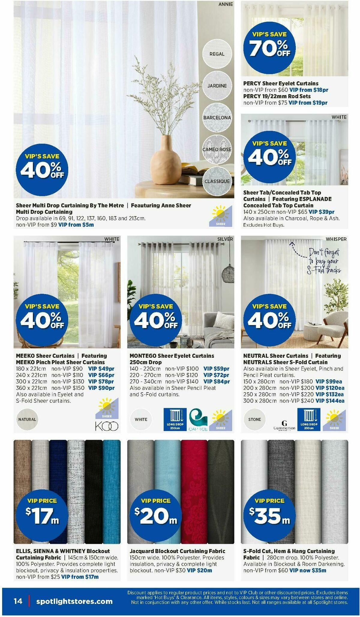 Spotlight Catalogues from 21 January