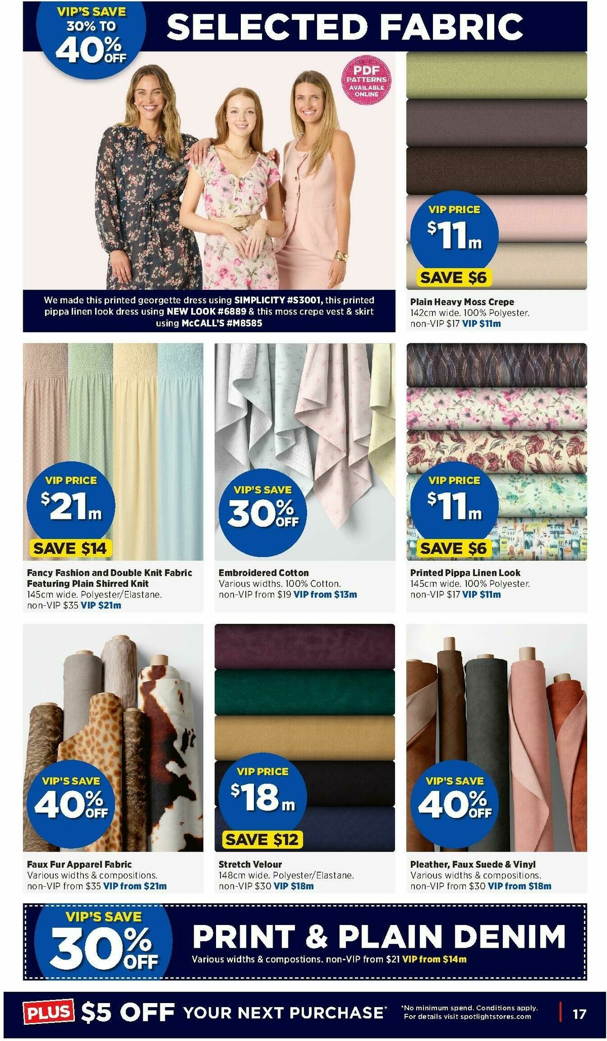 Spotlight Catalogues from 21 January