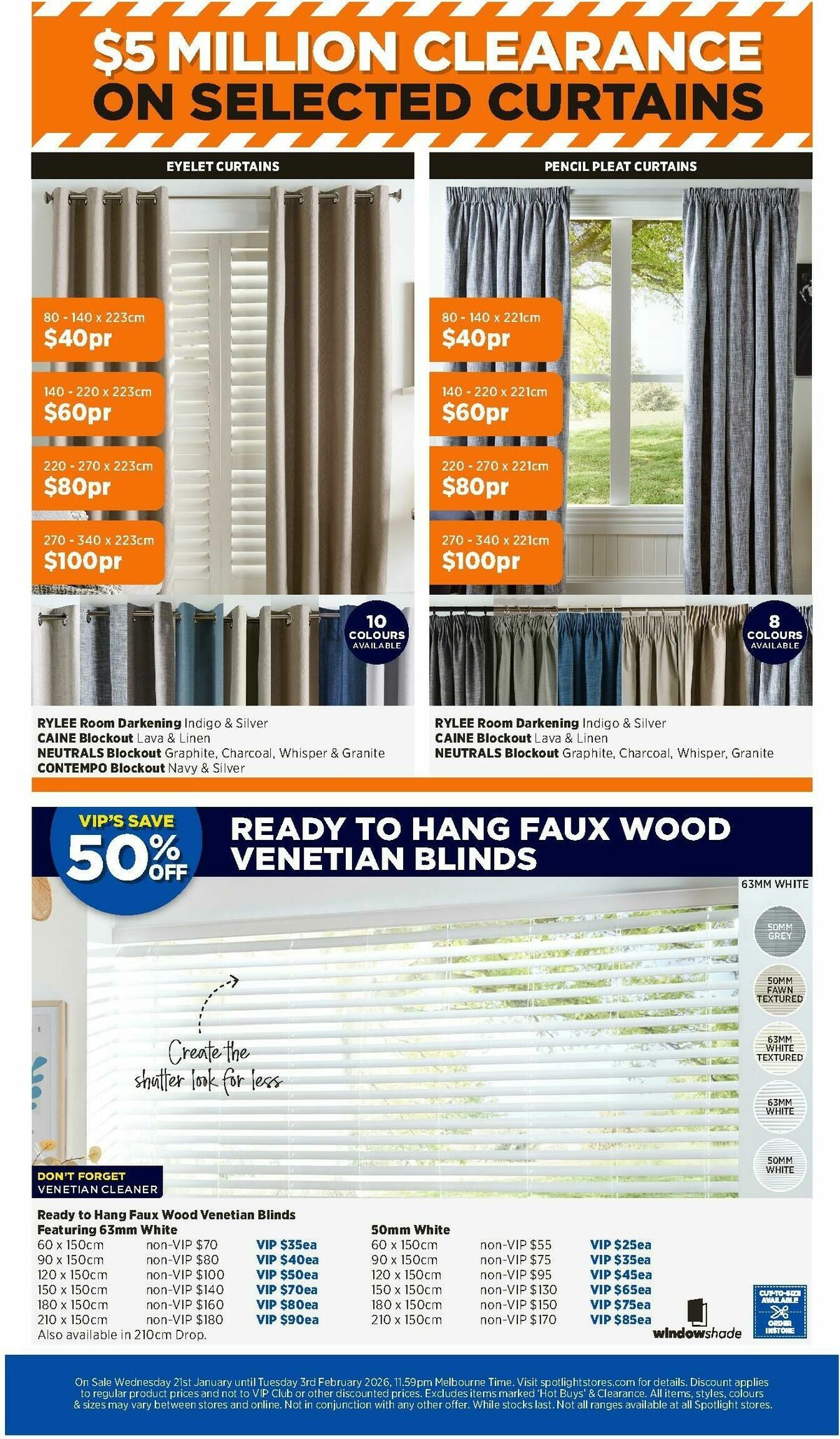 Spotlight Catalogues from 21 January