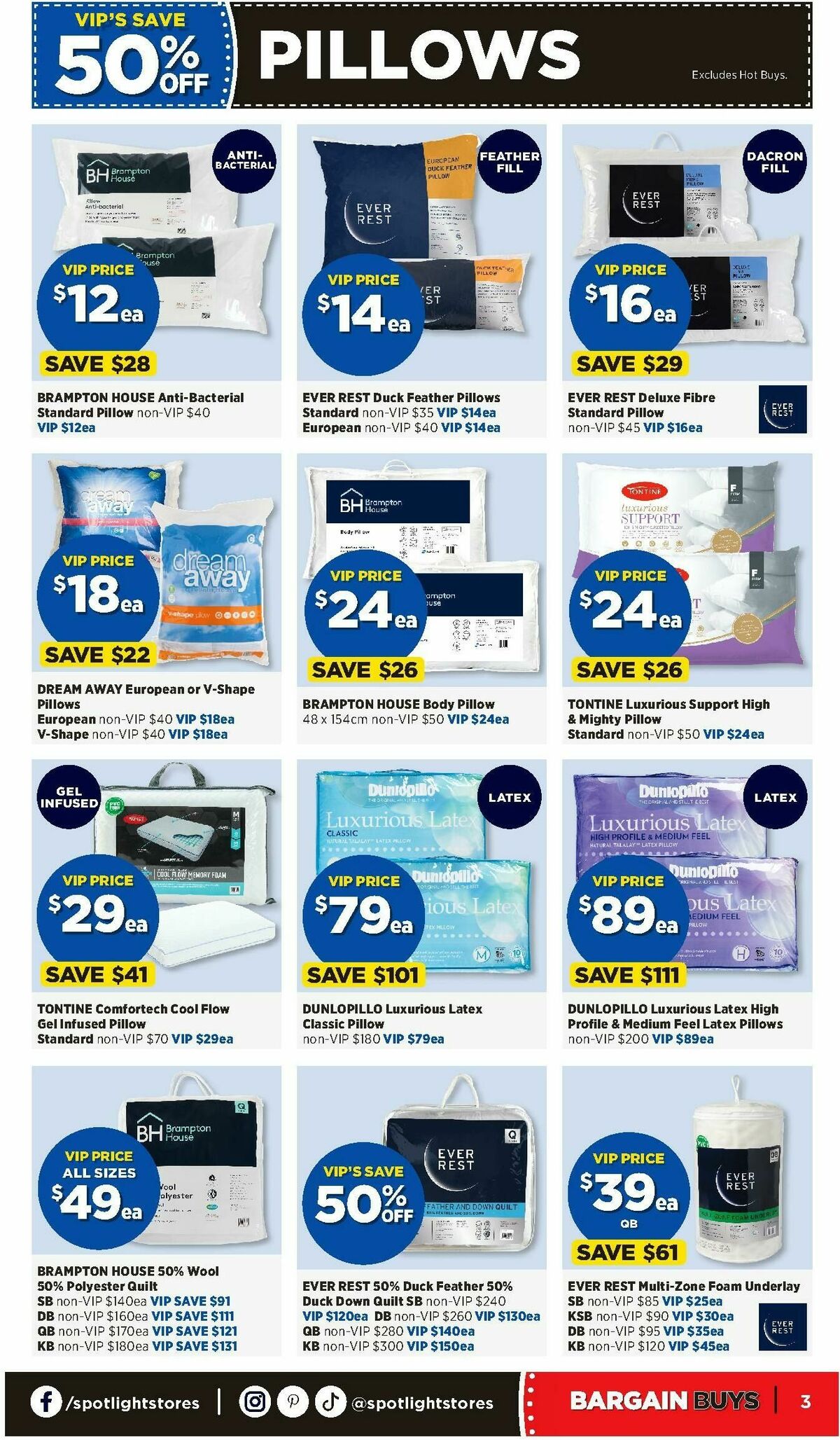 Spotlight Catalogues from 28 January