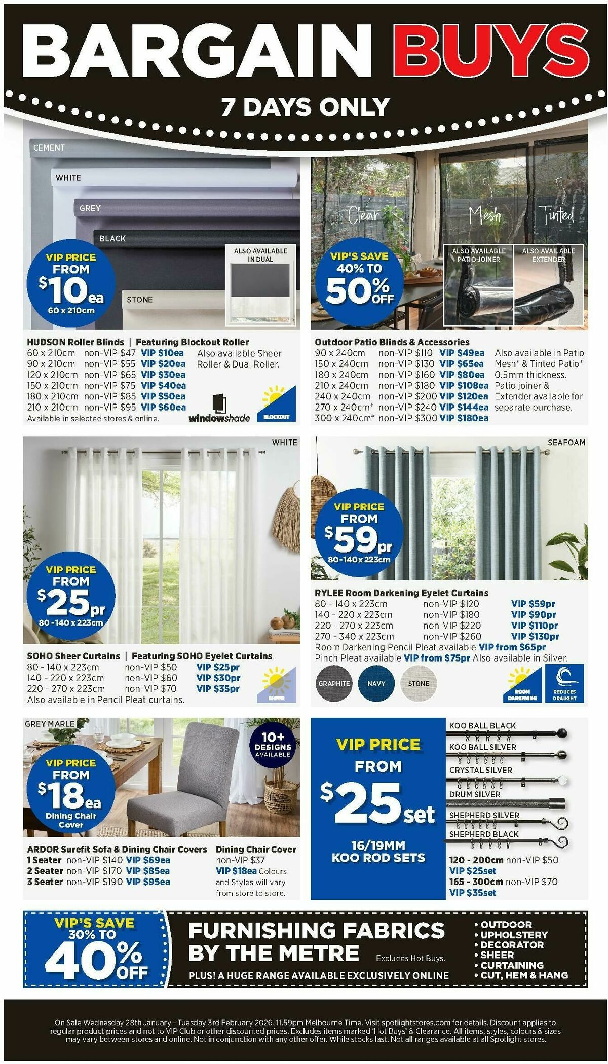 Spotlight Catalogues from 28 January