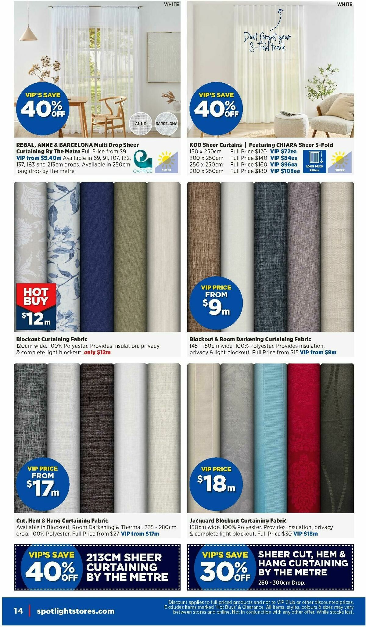 Spotlight Catalogues from 11 February