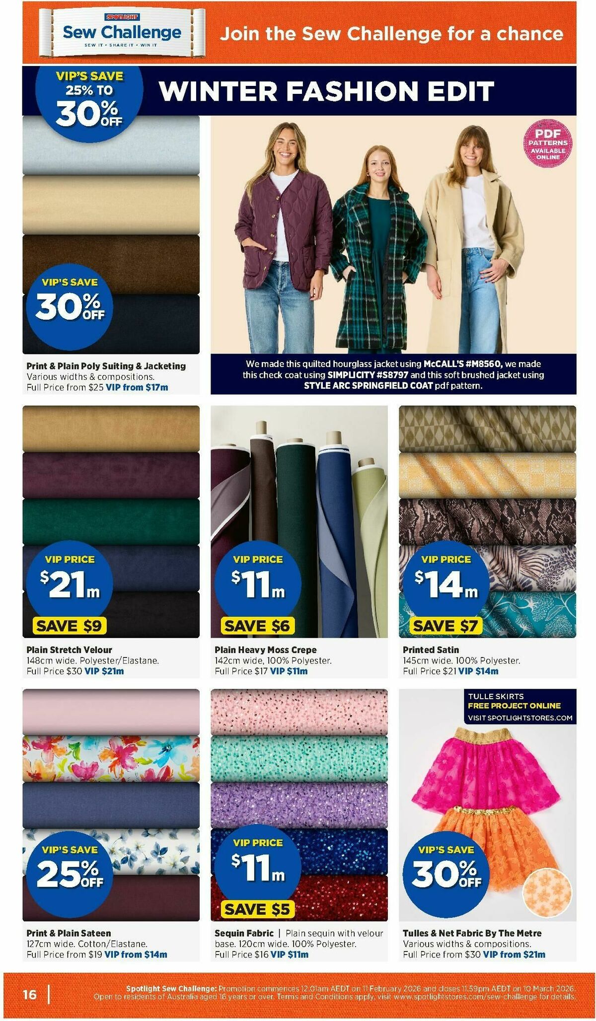 Spotlight Catalogues from 11 February