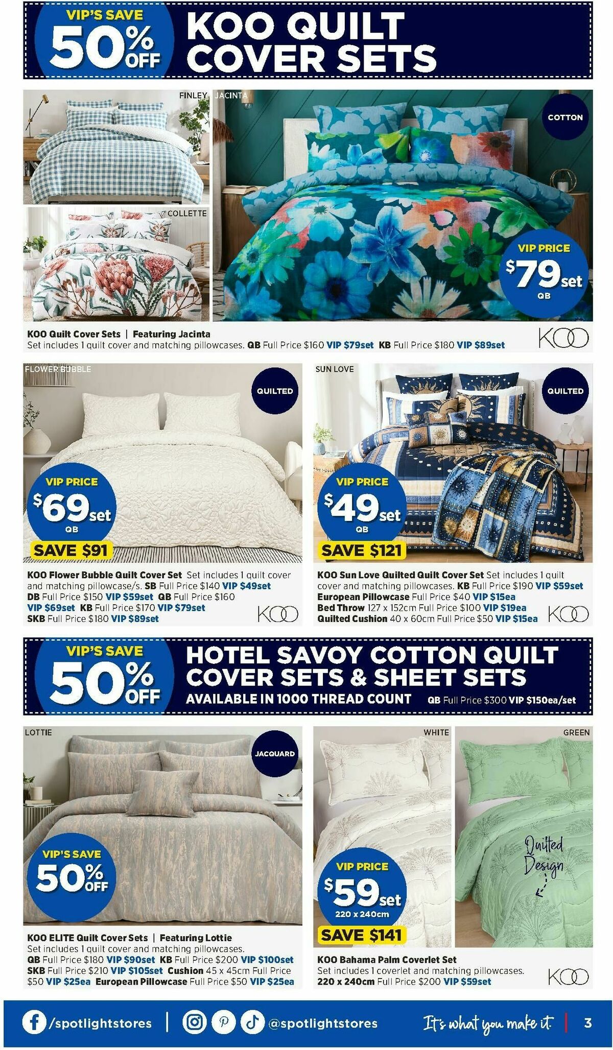 Spotlight Catalogues from 11 February