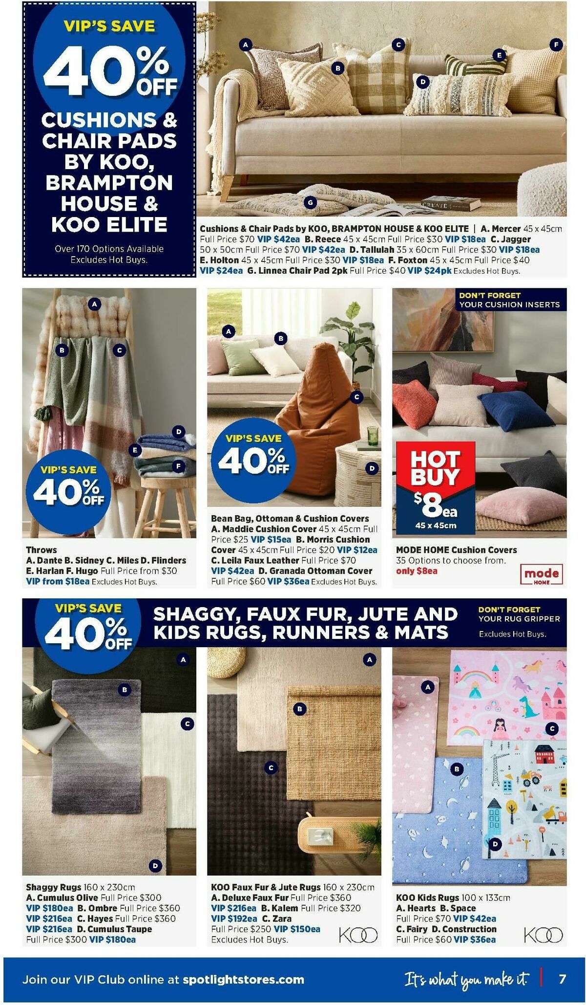 Spotlight Catalogues from 11 February