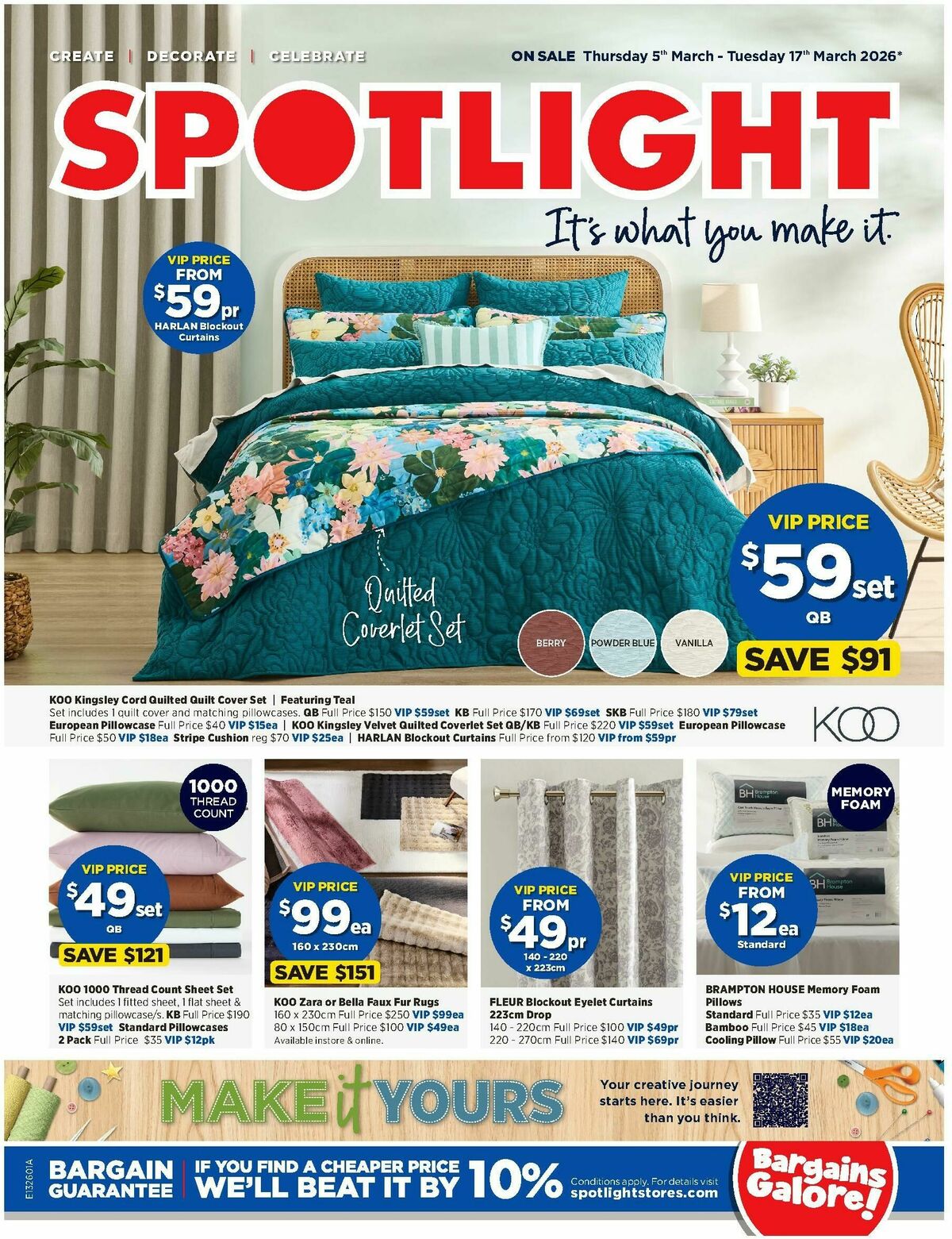 Spotlight Catalogues from 5 March