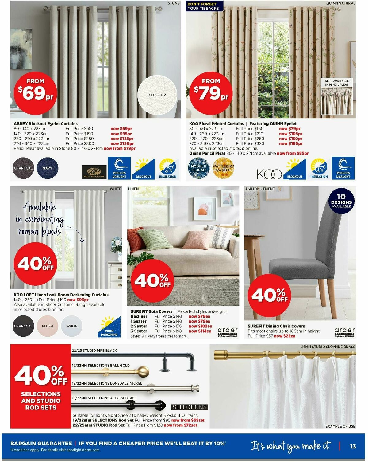 Spotlight Catalogues from 5 March