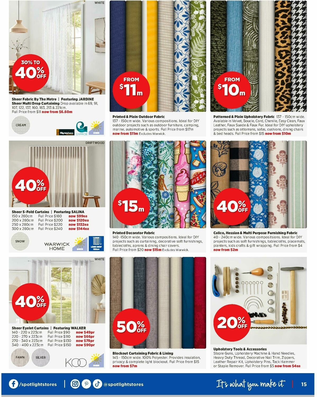 Spotlight Catalogues from 5 March