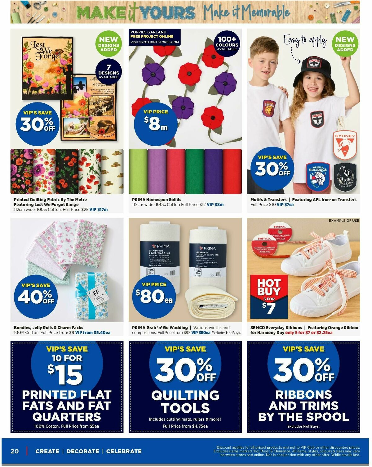 Spotlight Catalogues from 5 March