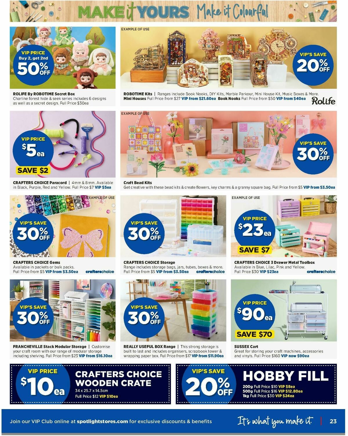 Spotlight Catalogues from 5 March