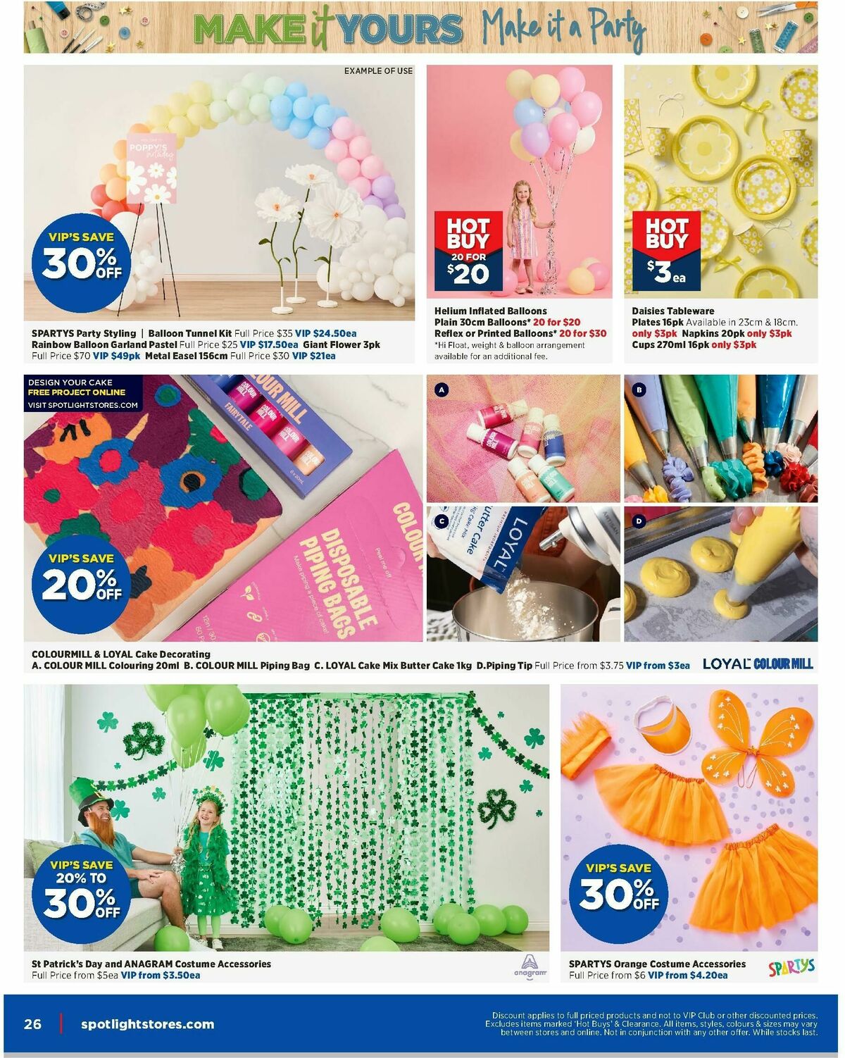 Spotlight Catalogues from 5 March