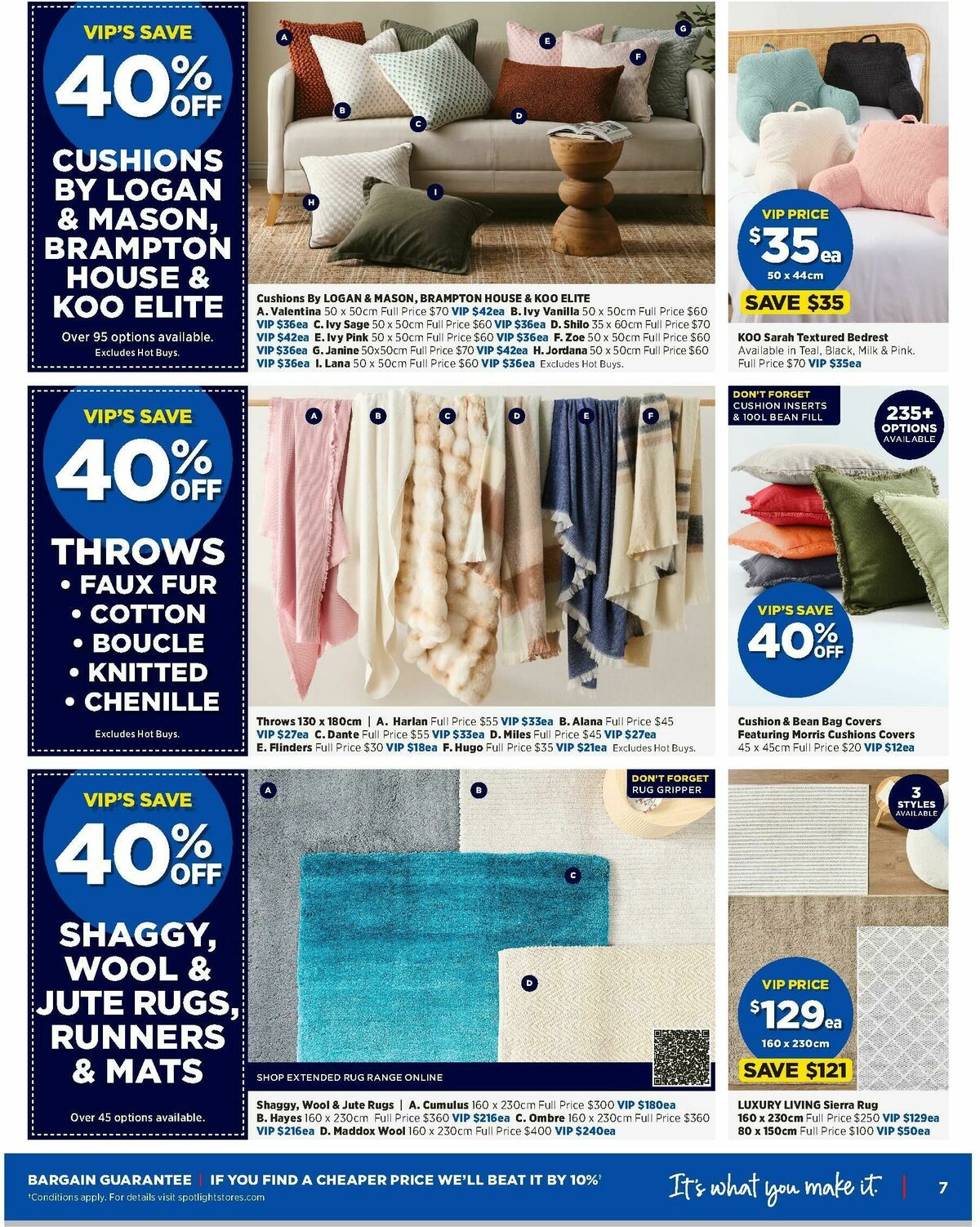 Spotlight Catalogues from 5 March