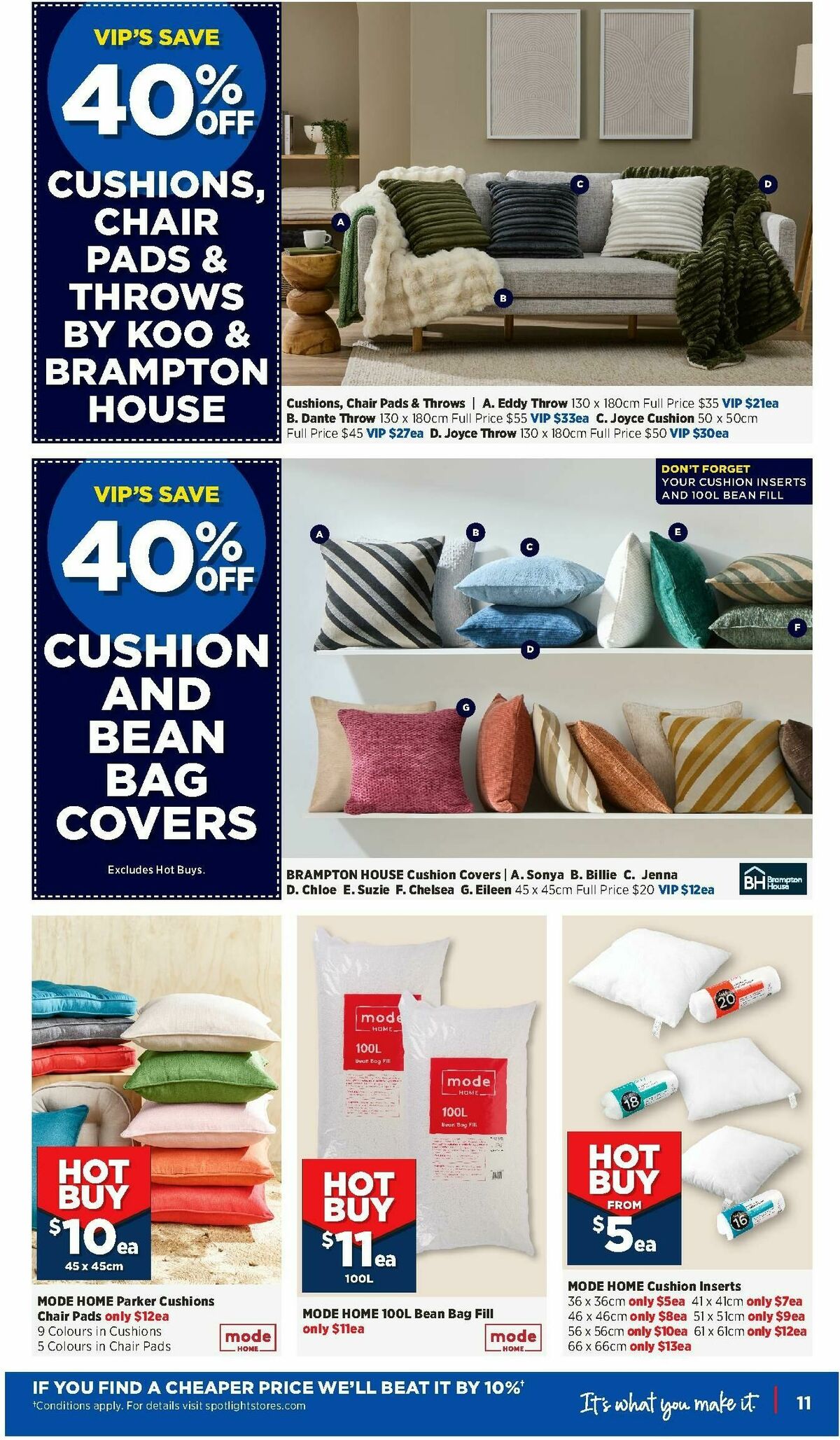 Spotlight Catalogues from 18 March