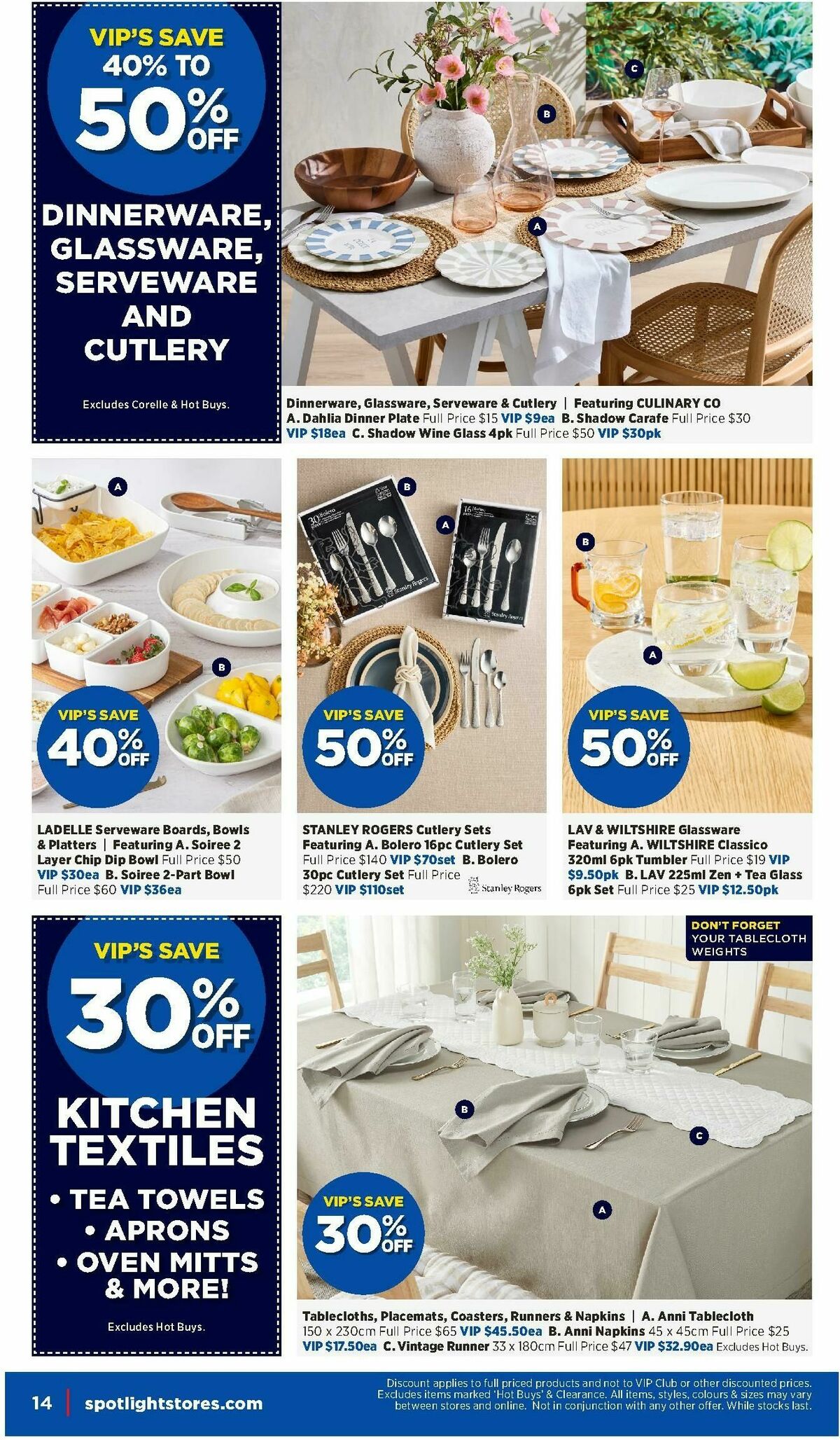 Spotlight Catalogues from 18 March